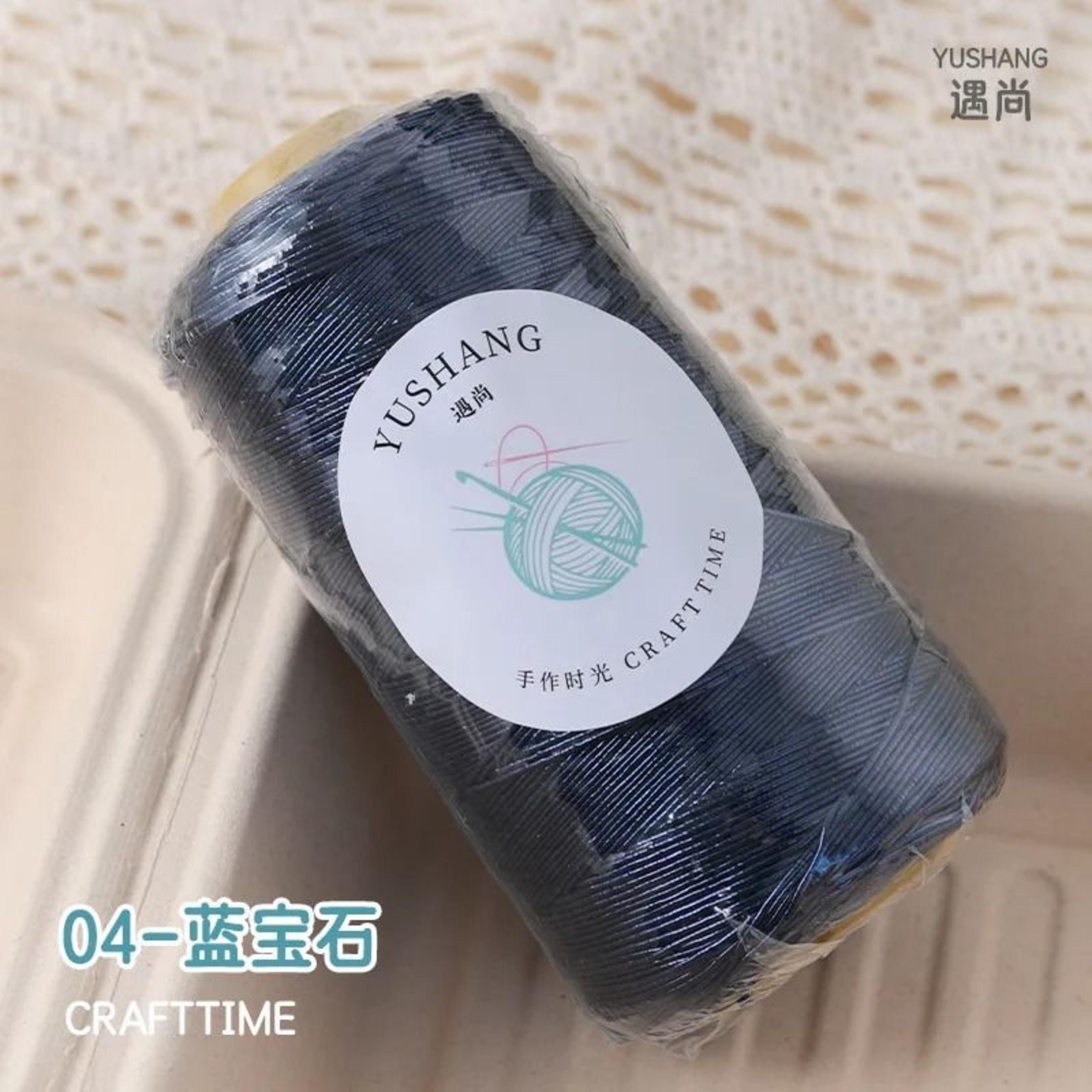 100g Silver Metallic Core Yarn Sparkle Thread For DIY Crochet Bags Purses And Handmade Crafts 10