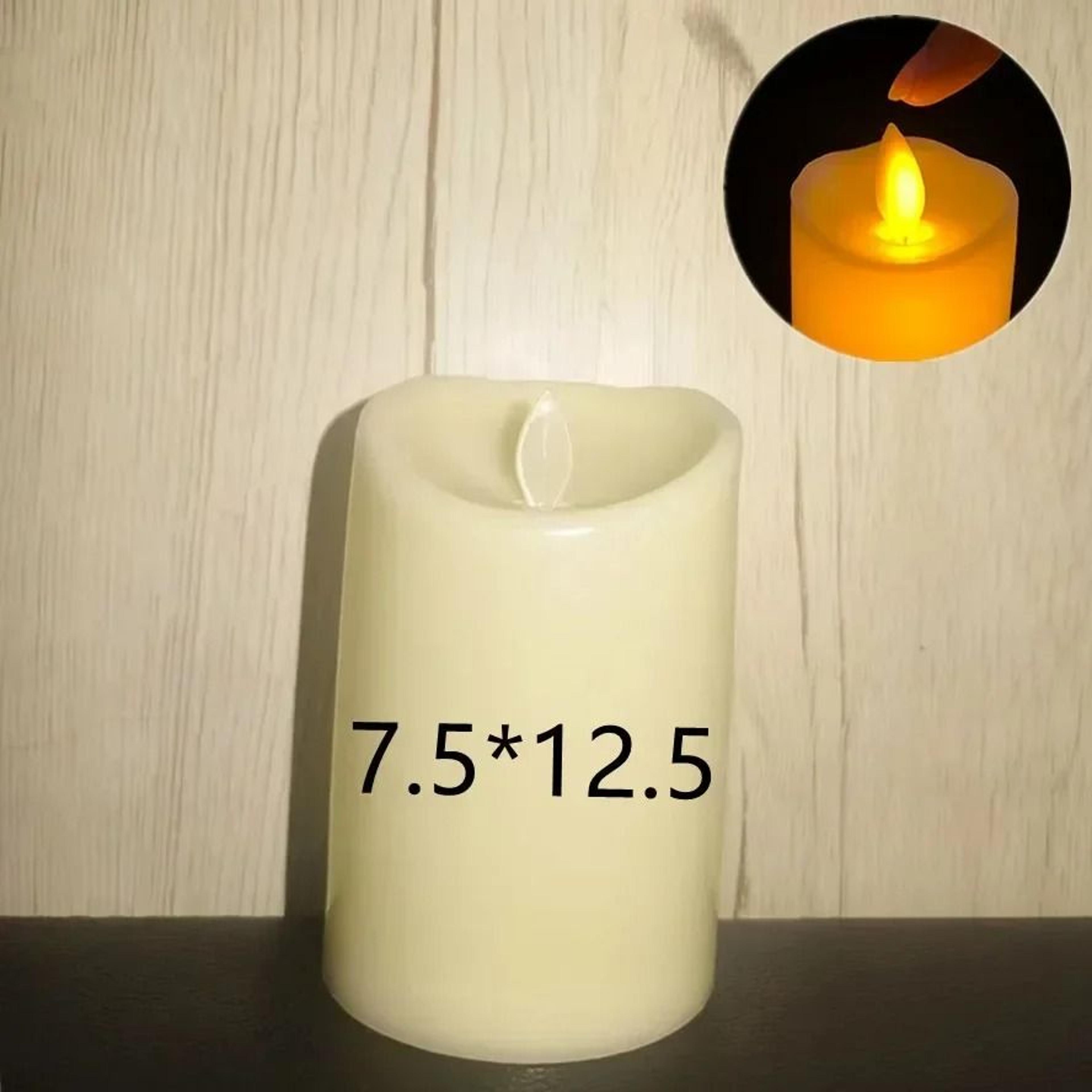 1 To 10 Pcs Flameless LED Tea Light Candles Battery Flickering Lights For Christmas Wedding Party D 10
