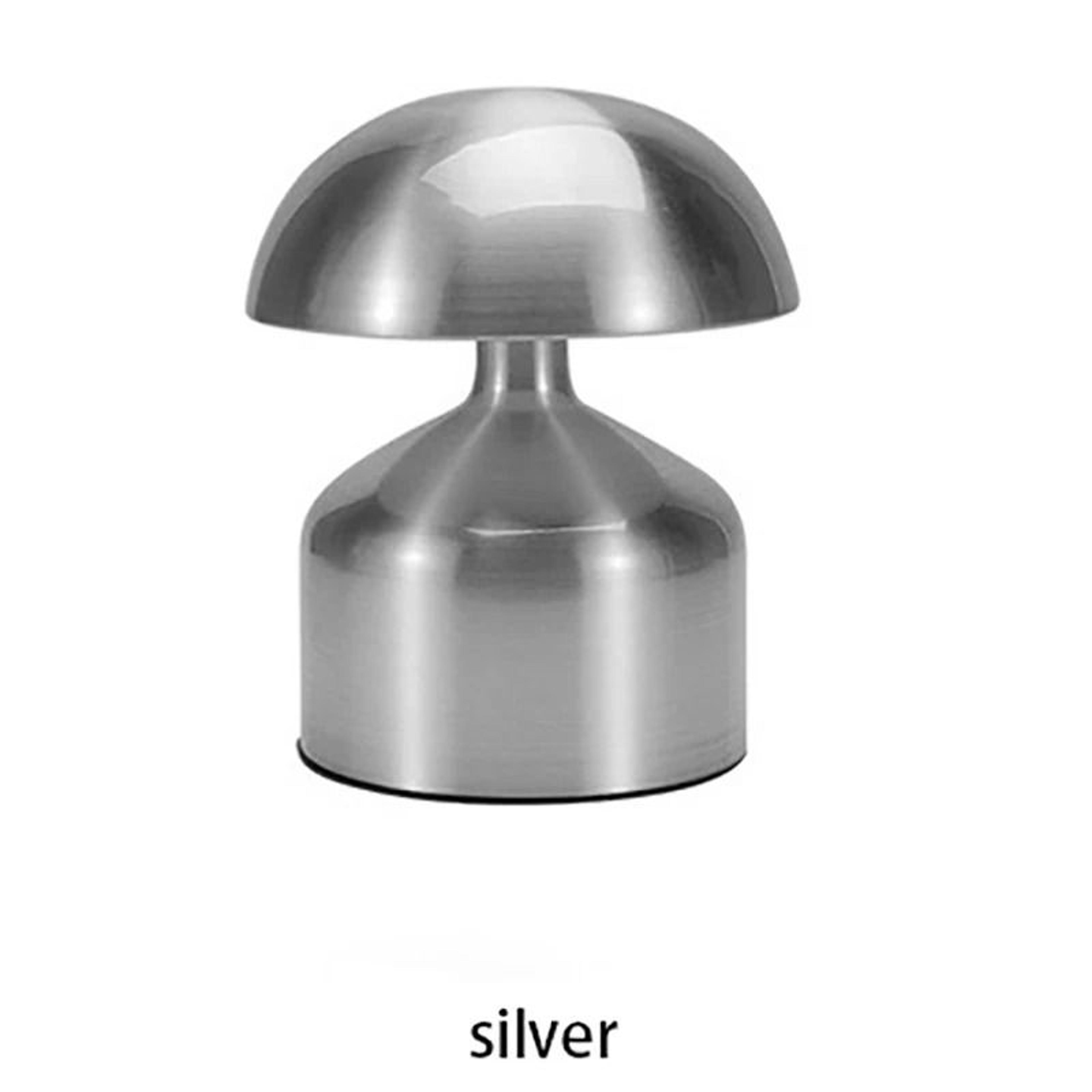 Metal Dumbbell LED Table Lamp Rechargeable Touch Dimmable Bar Night Light For Restaurant Bedroom De 6