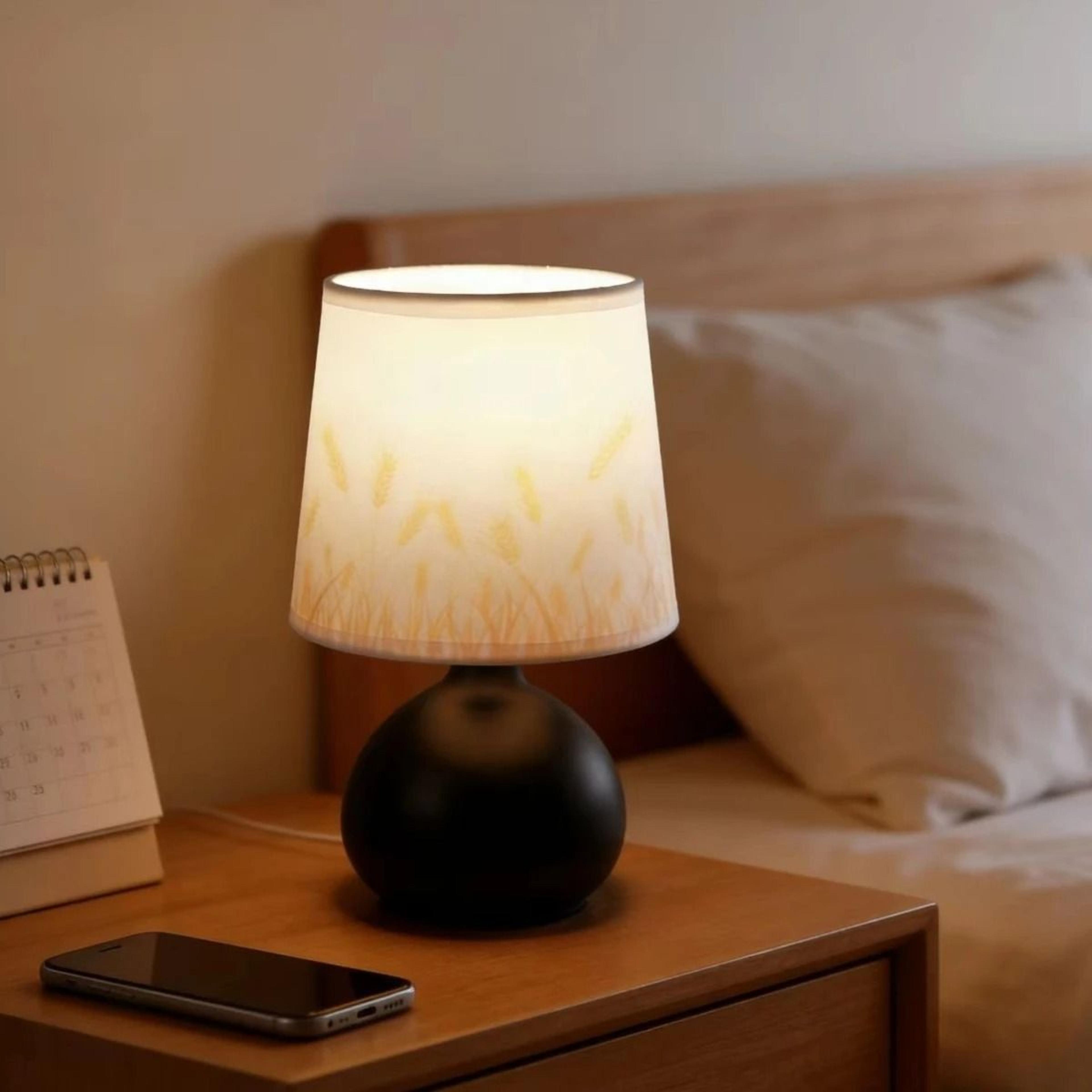Bedside Table LED Warm Light Infinite Dimmable Night Light For Bedroom Living Room 1