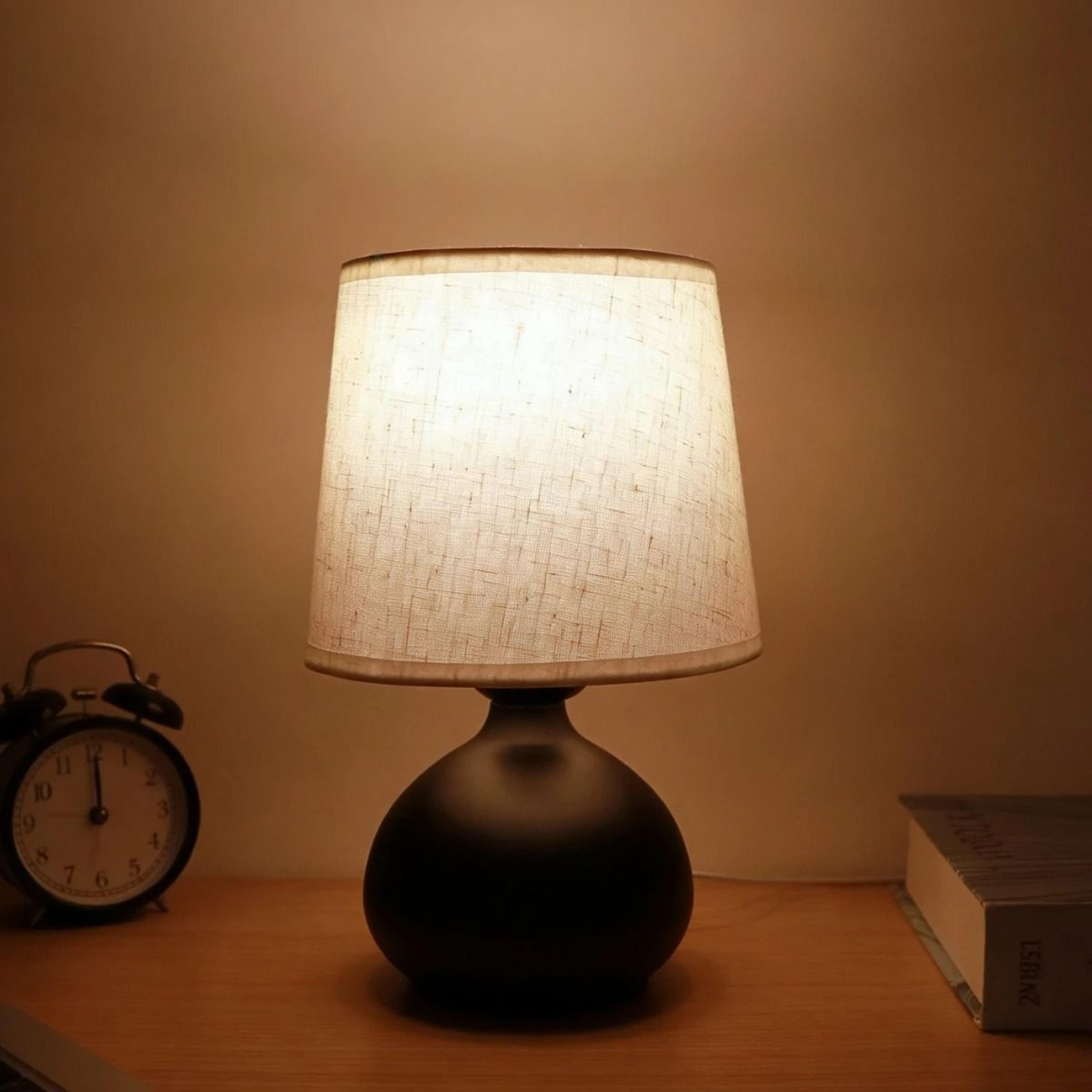 Bedside Table LED Warm Light Infinite Dimmable Night Light For Bedroom Living Room 7