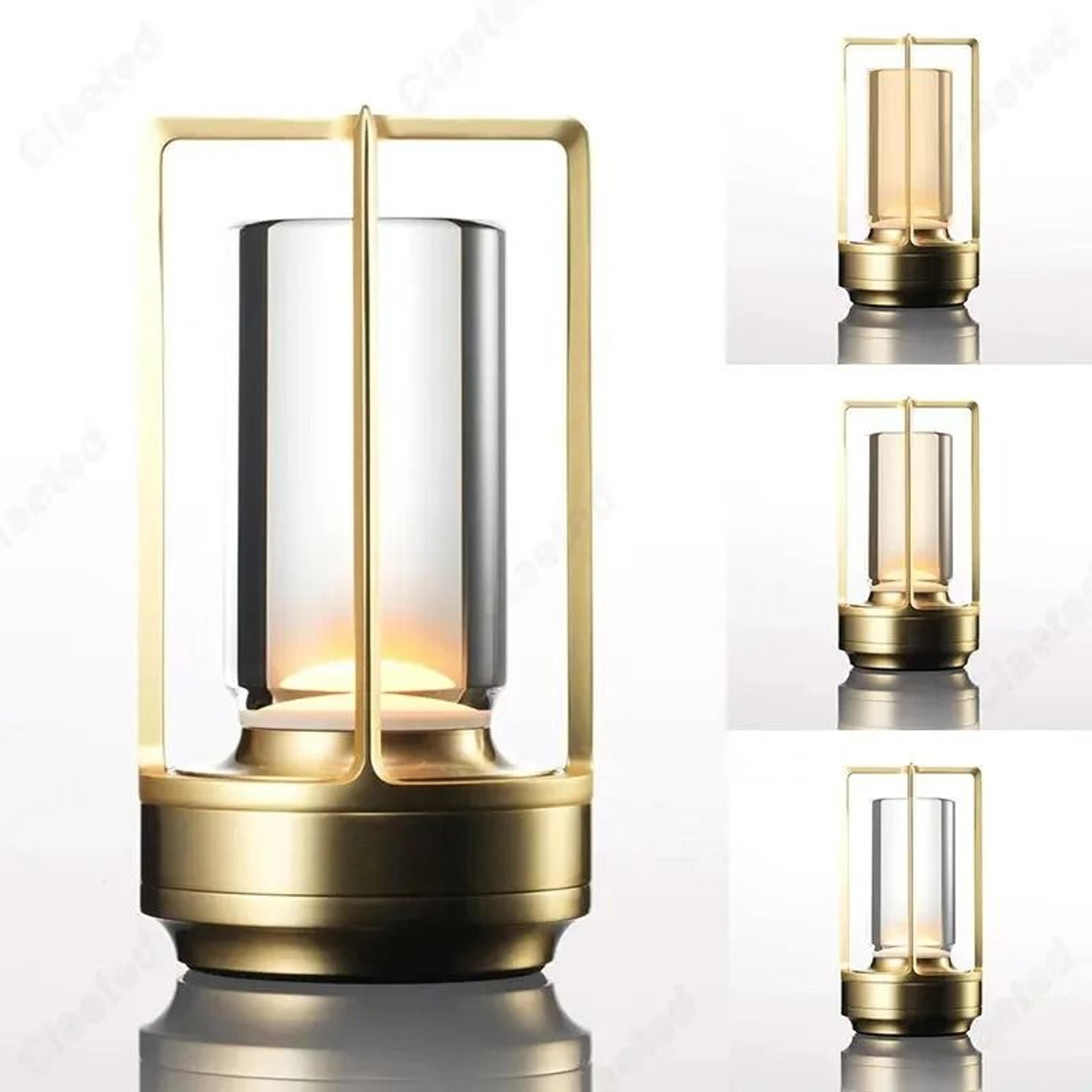 Wireless LED Touch Sensor Table Lamp USB Rechargeable Ambient Night Light For Bedroom Hotel 7