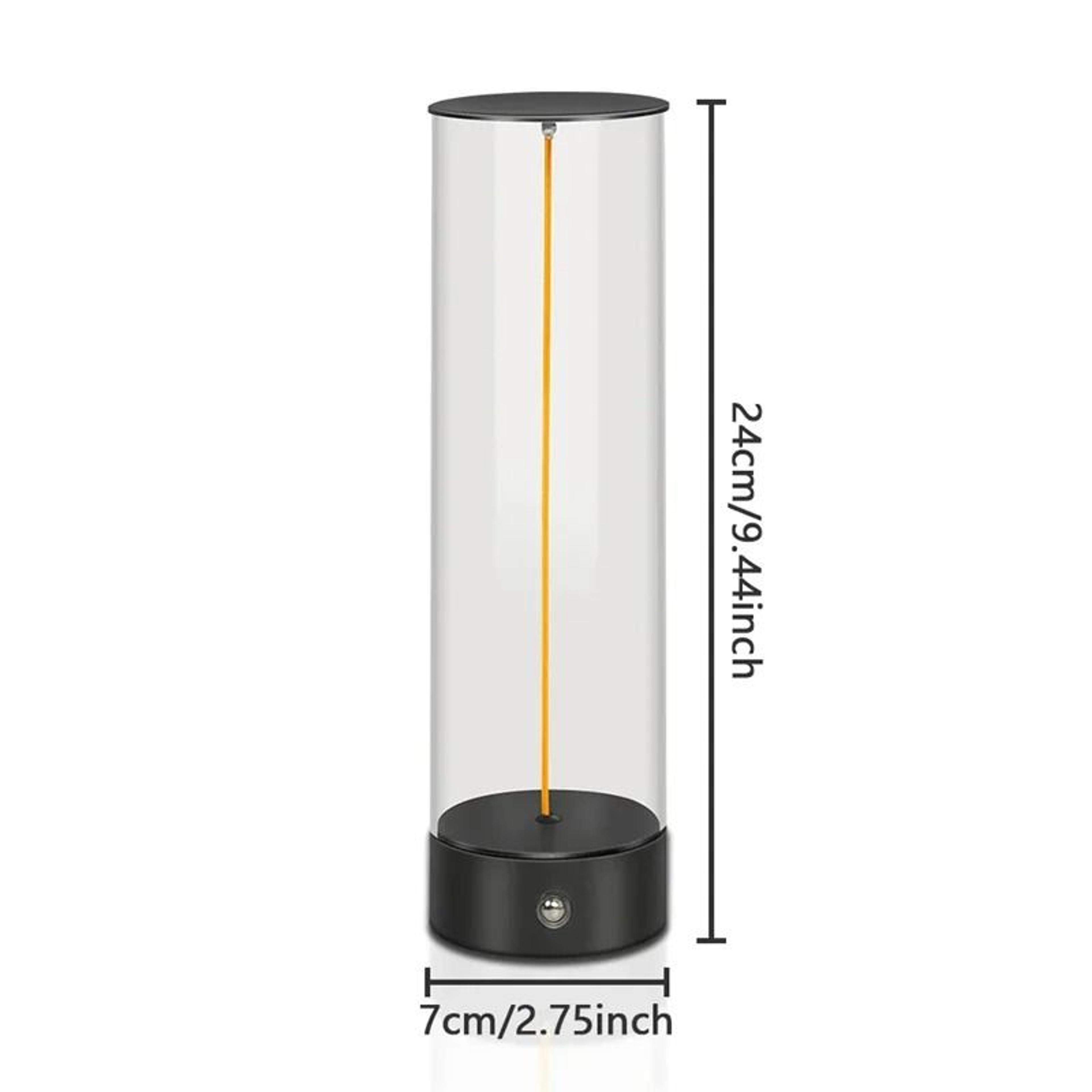 Rechargeable Cordless LED Table Lamp With Magnetic Base Touch Sensor  3Level Dimming 6