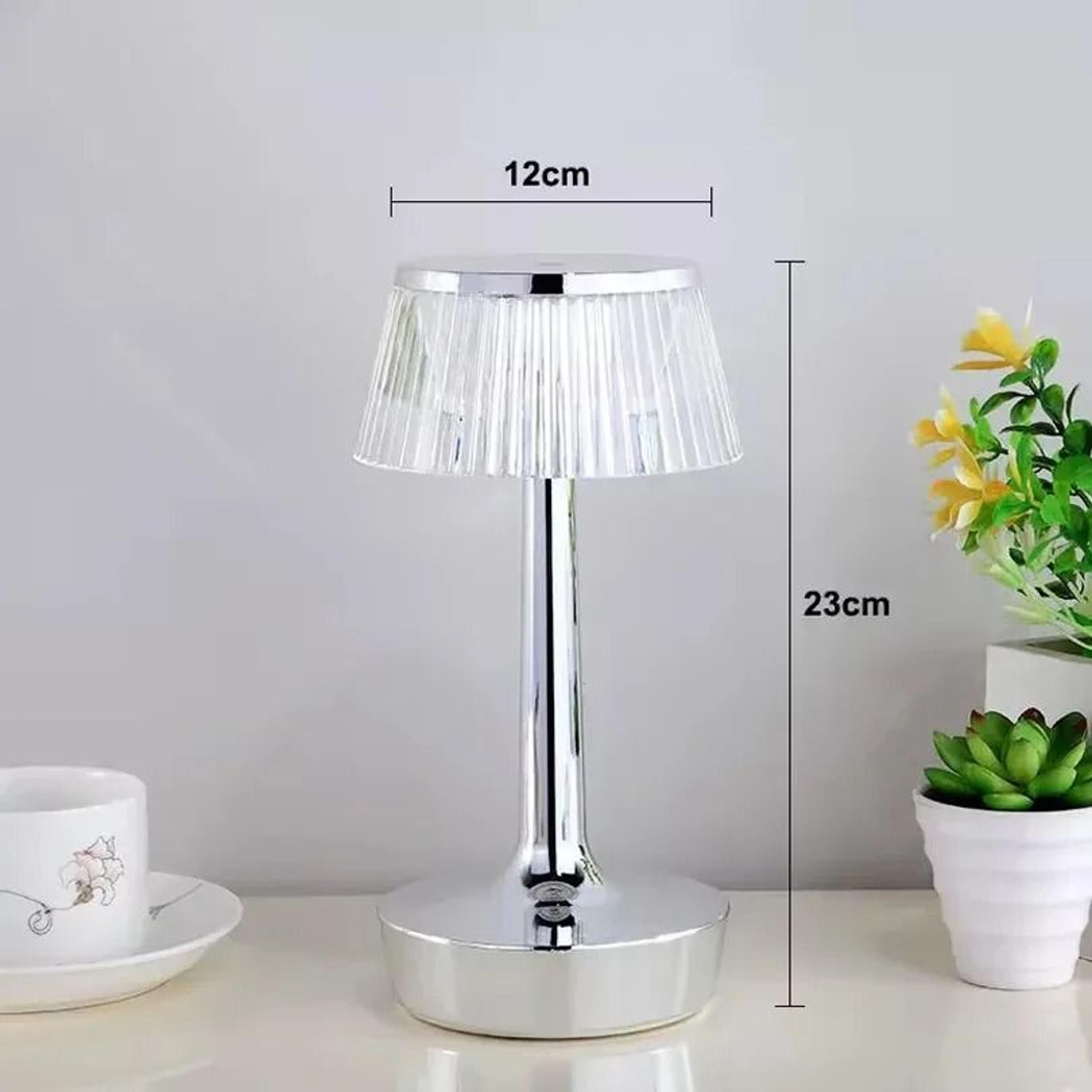 LED Touch Sensor USB Rechargeable Table Lamp 3 Color Dimmable Night Light For Bedside Hotel Bar Rea 8