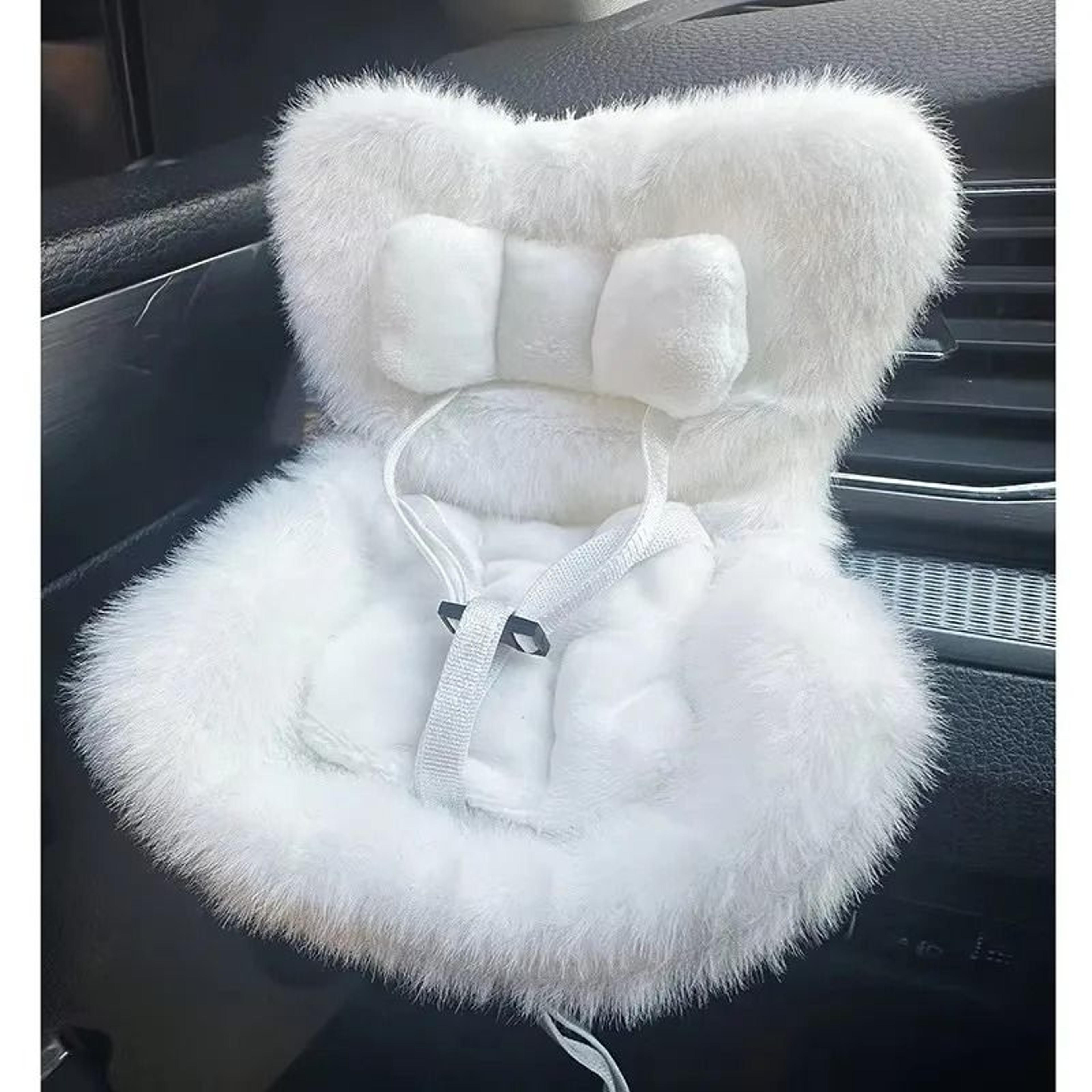 Miniature Car Safety Seat Decor Model For 17cm Plush Dolls Auto AC Air Vent Interior Styling 9