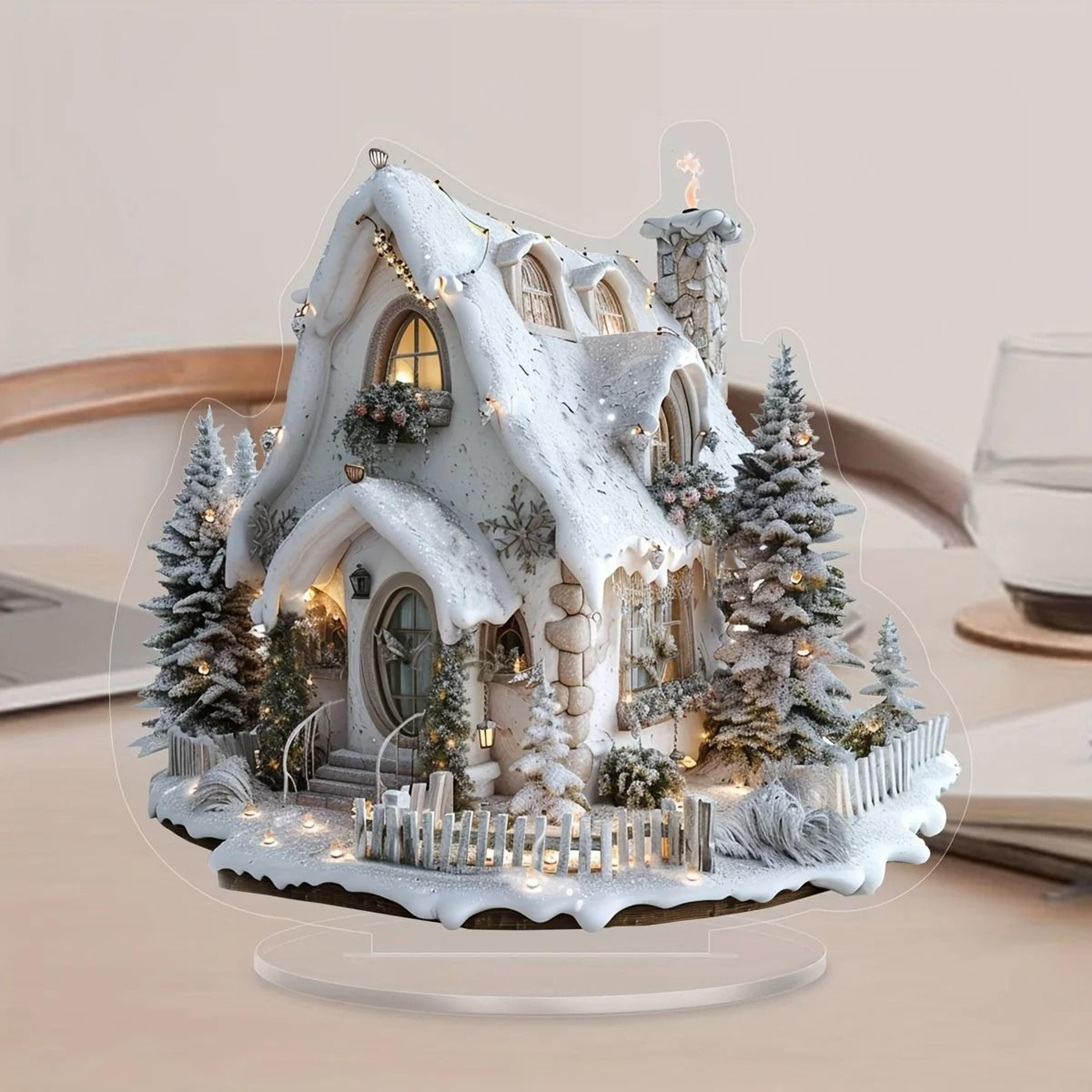 Bohemian 2D Christmas Gift Tabletop Ornament MultiFunctional Festival Desktop Decor For Bedroom 2