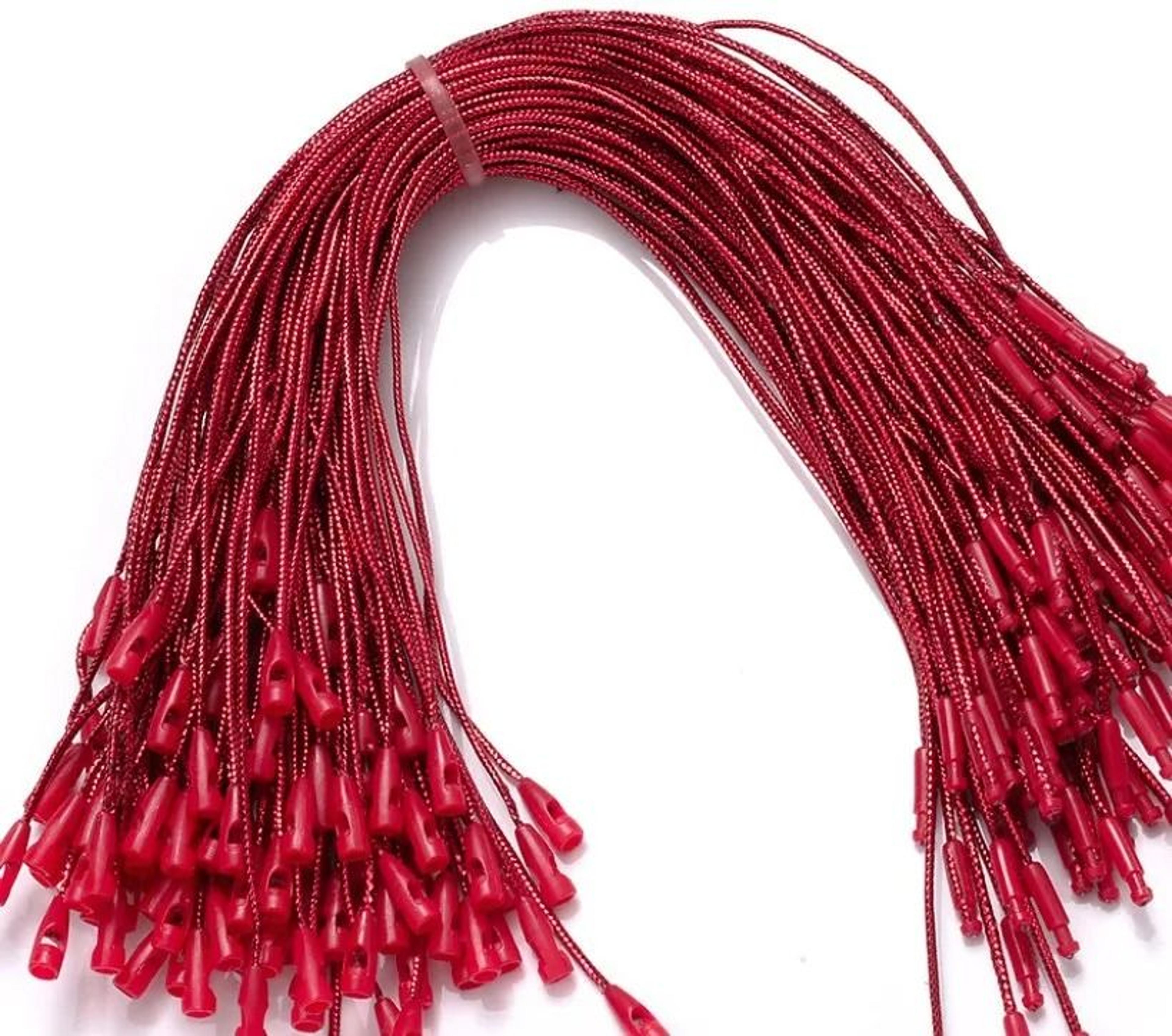 100Piece Polyester Hanging String Fasteners PreCut Loops For Christmas Tree Ornaments Tags 8