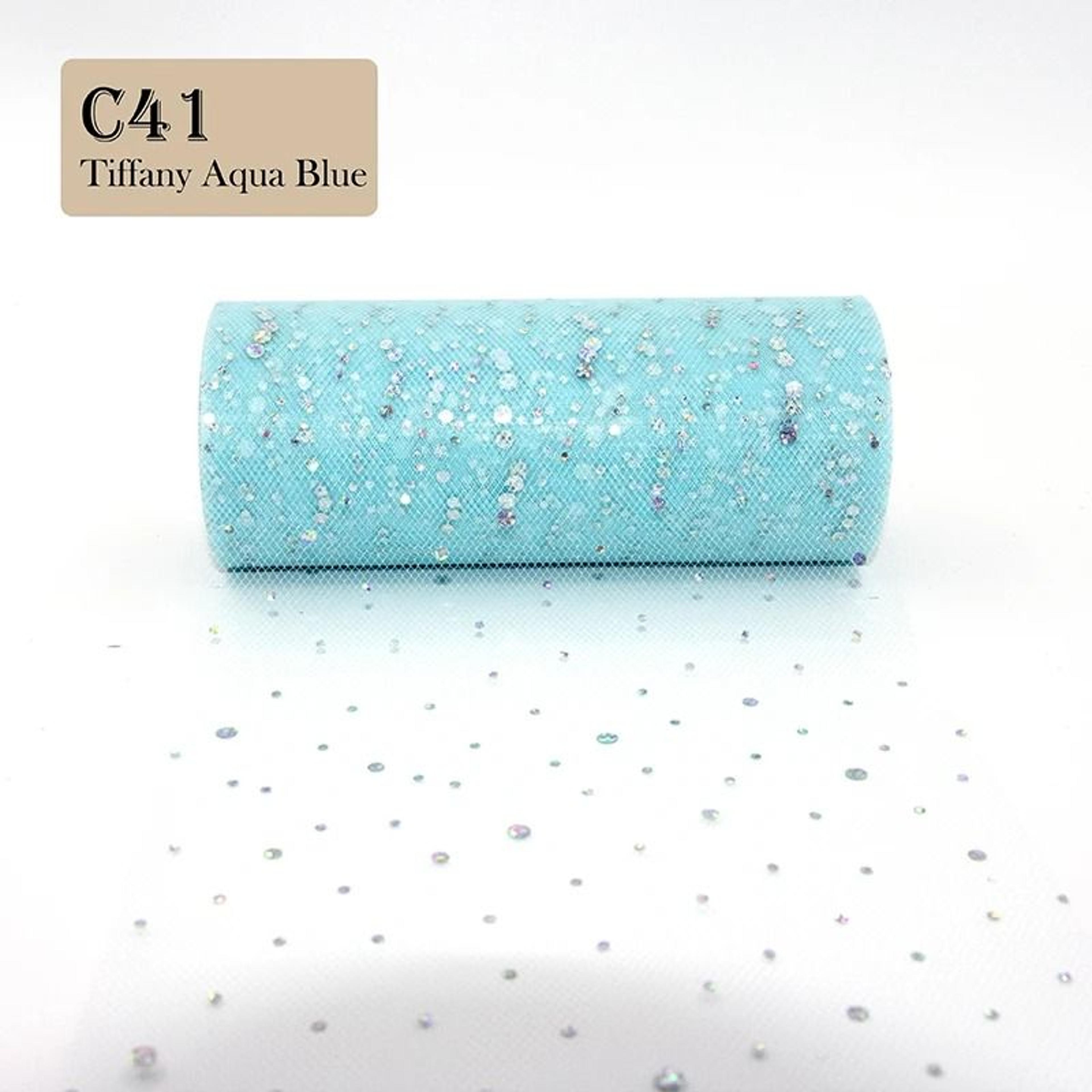 Glitter Sequin Tulle Roll 10 Yards 15cm Laser Crafts Mesh Fabric For DIY Tutu Skirts  Wedding Party 20
