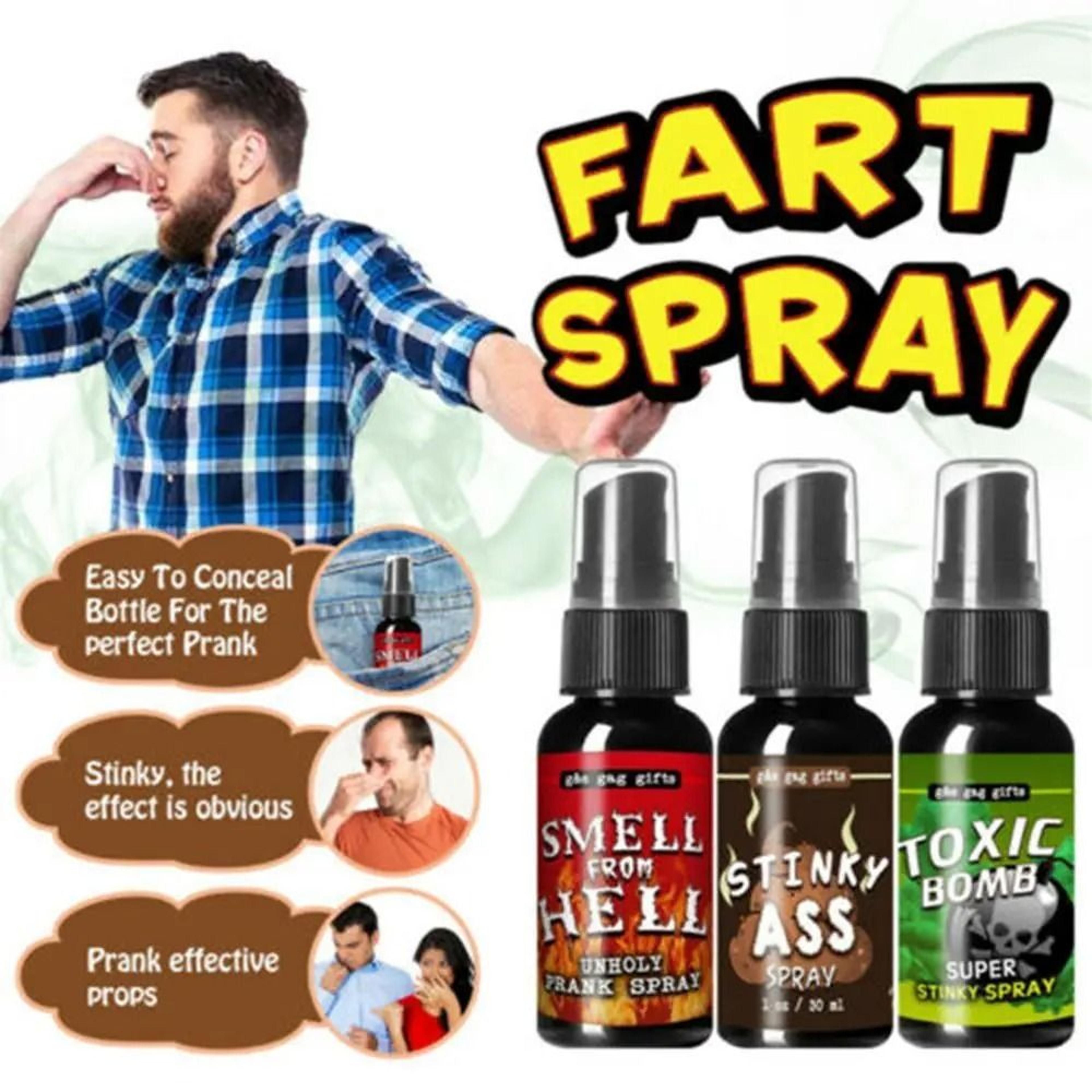 30ML Liquid Fart Spray Can Ultra Stinky Gas Gag Prank Joke Toy 1