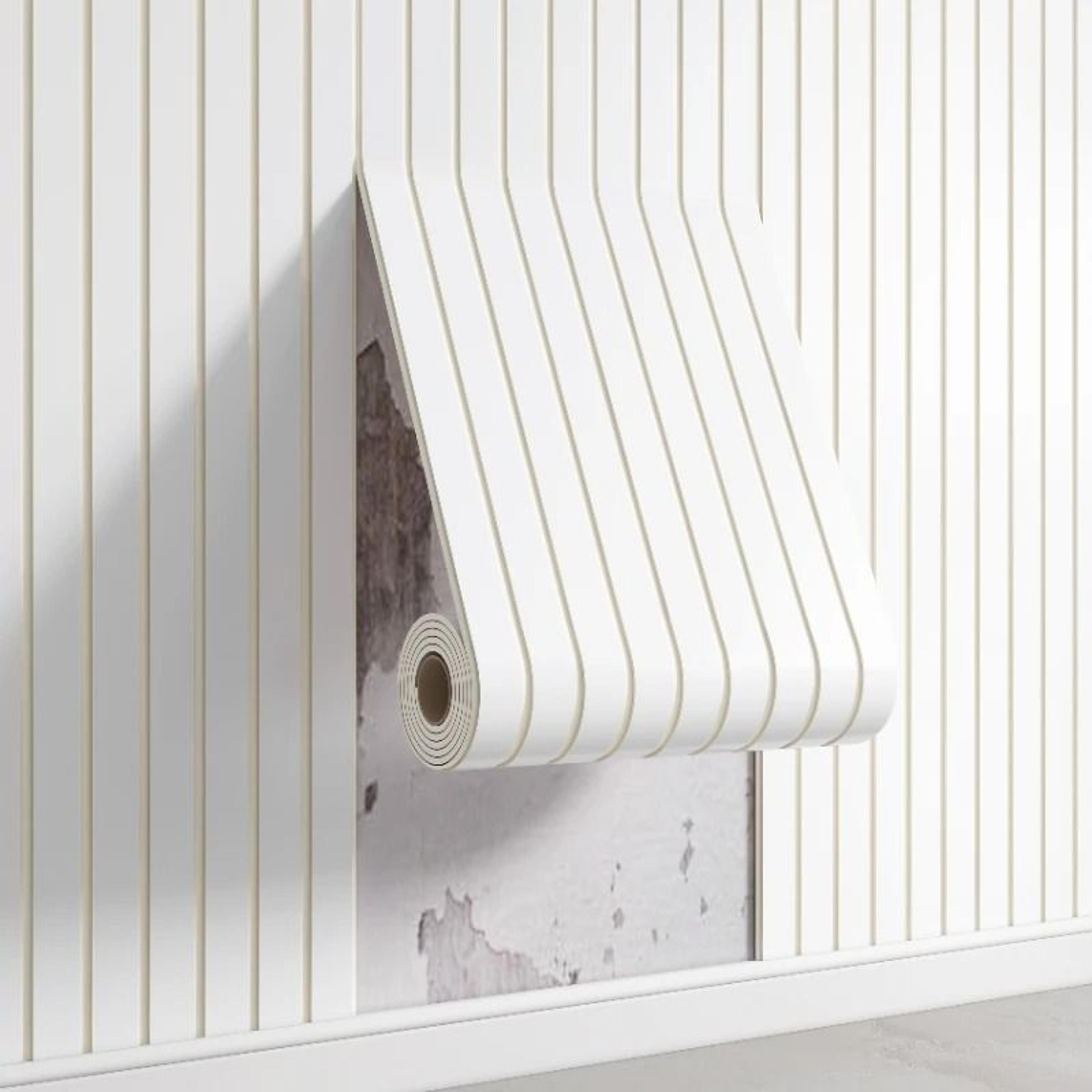 SelfAdhesive 3D Stereo ConcaveConvex Grille Wall Panel Roll Wallpaper 7