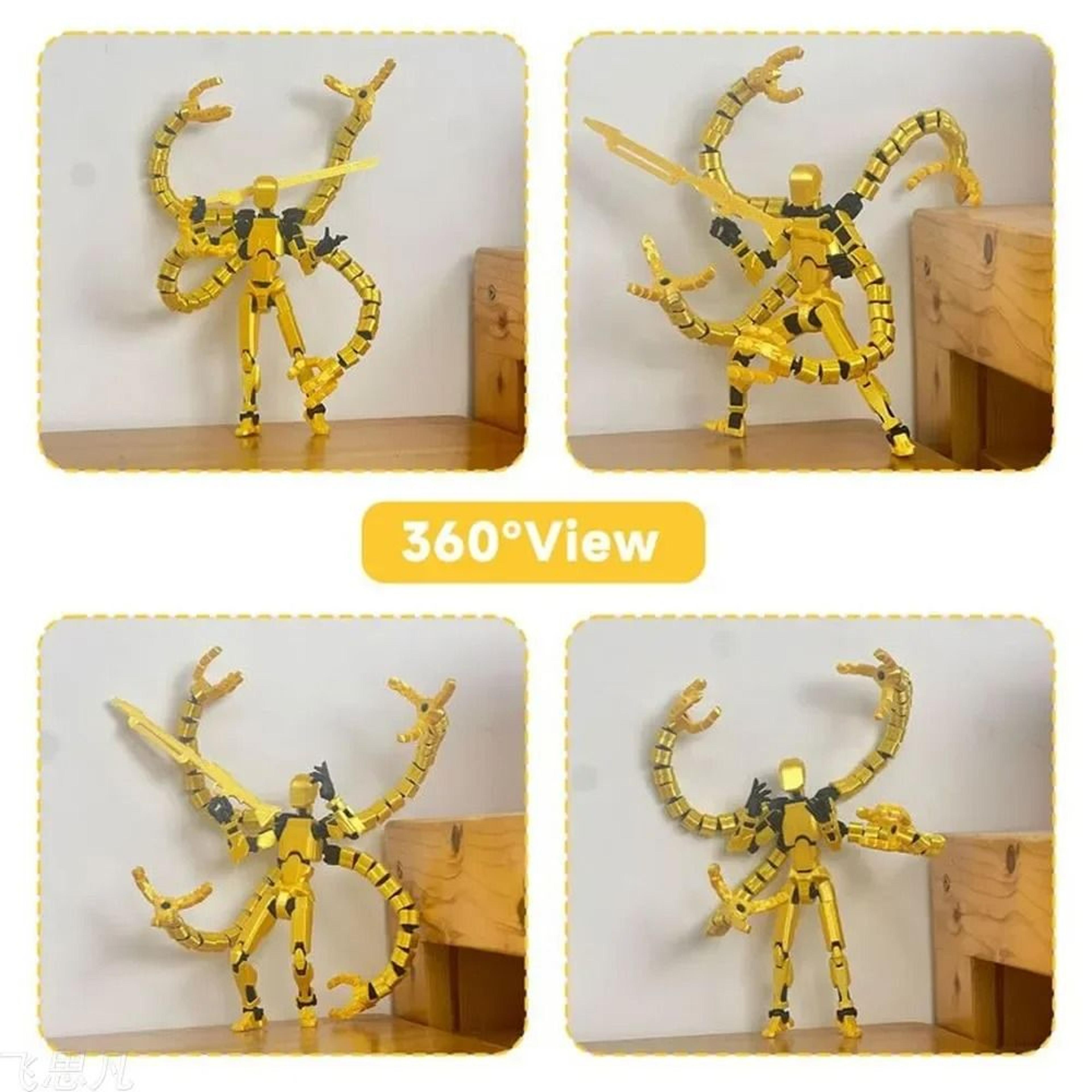 T13 Action Figure 3D Printed MultiJointed Movable Dummy Nova Robot 4