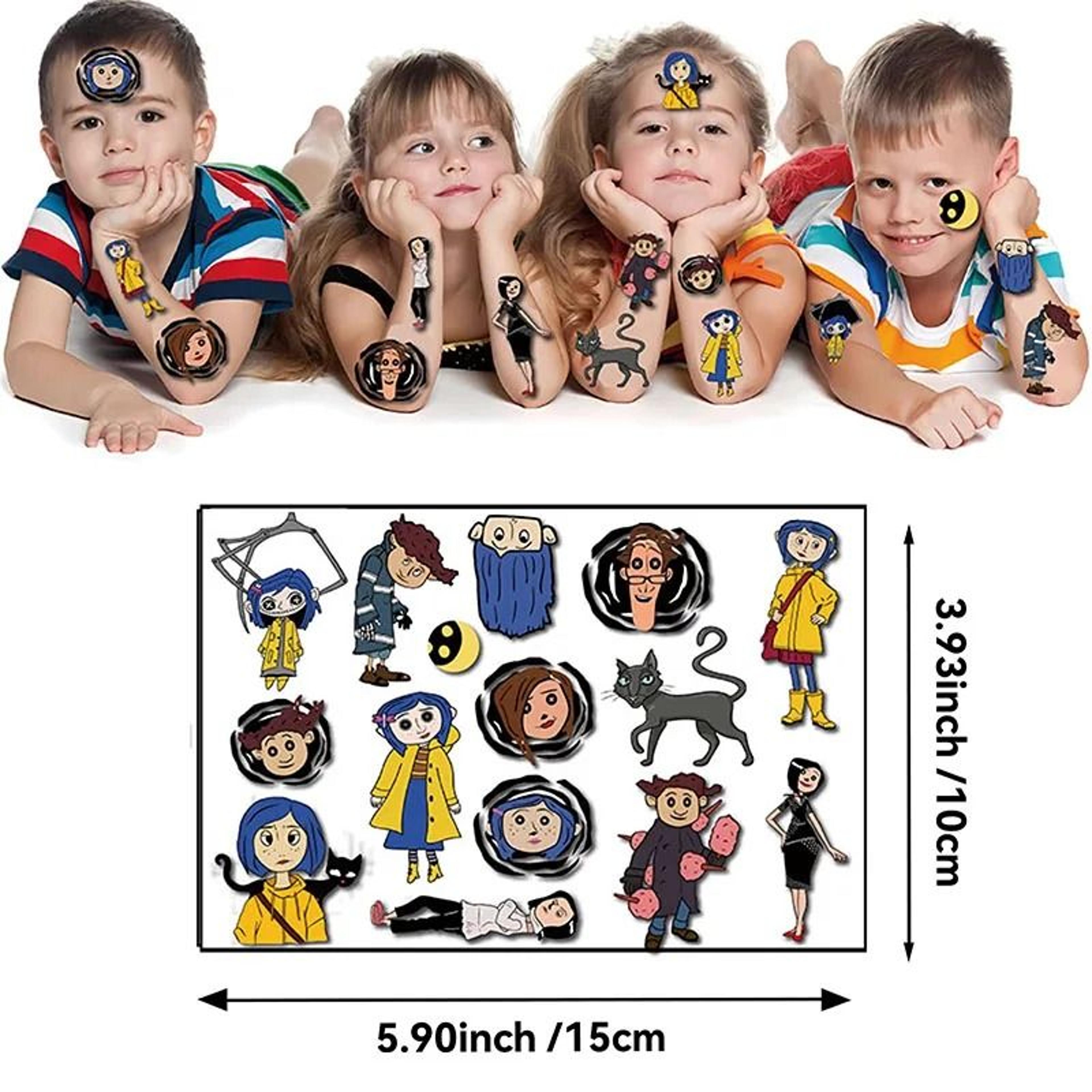 Cartoon Coraline Girl Theme DIY Birthday Party Decoration Set  Cake Supplies 17
