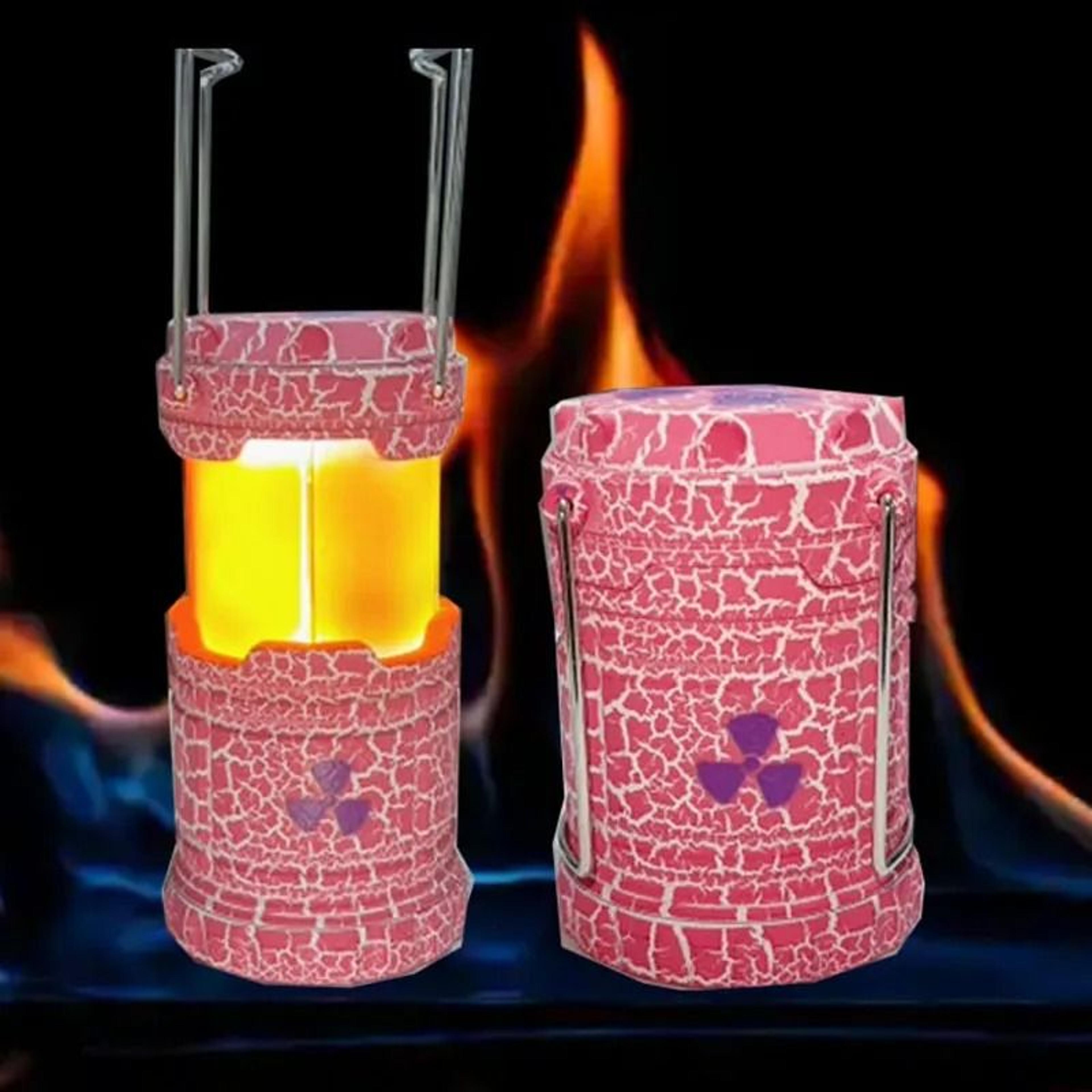 Mini Handheld Nuclear Reactor Lantern Toy Simulated PushIlluminator Doomsday Gift 9
