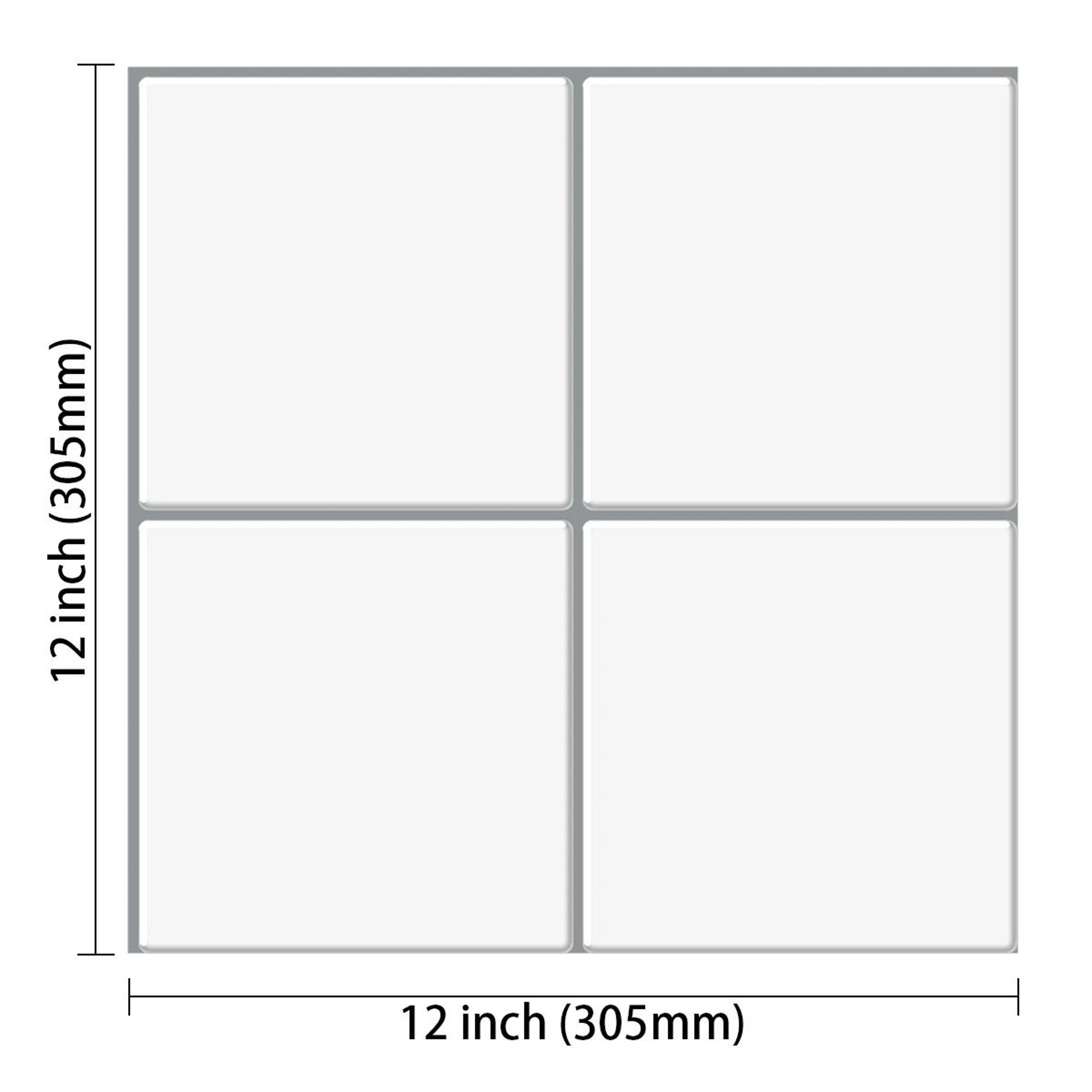 5Piece 3D Subway Tile Peel  Stick Thicker Backsplash Wallpaper For Kitchen  RV Decor 7