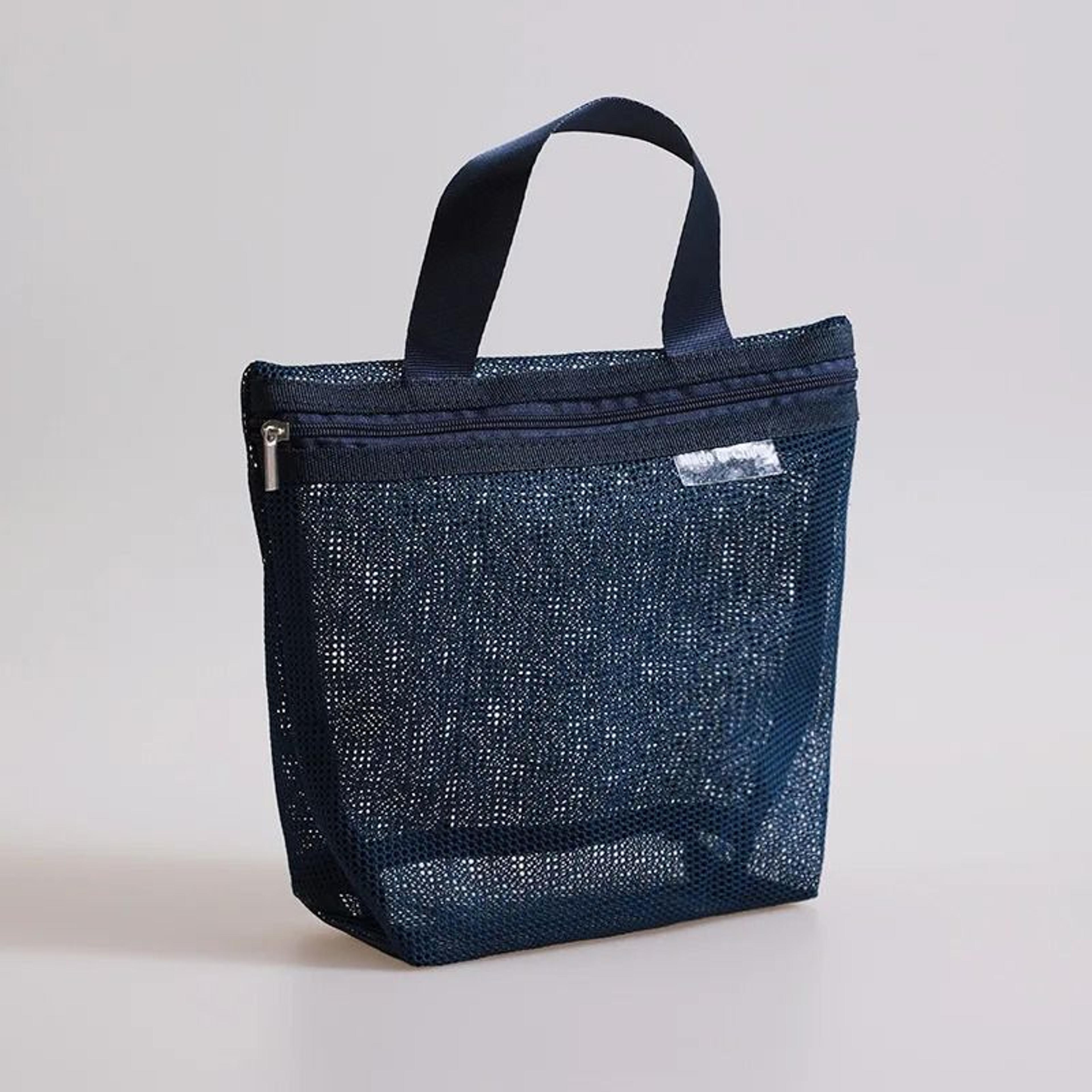 HOMEFISH Breathable Mesh Makeup Toiletry Bag Portable Shower Caddy Hanging Organizer 6