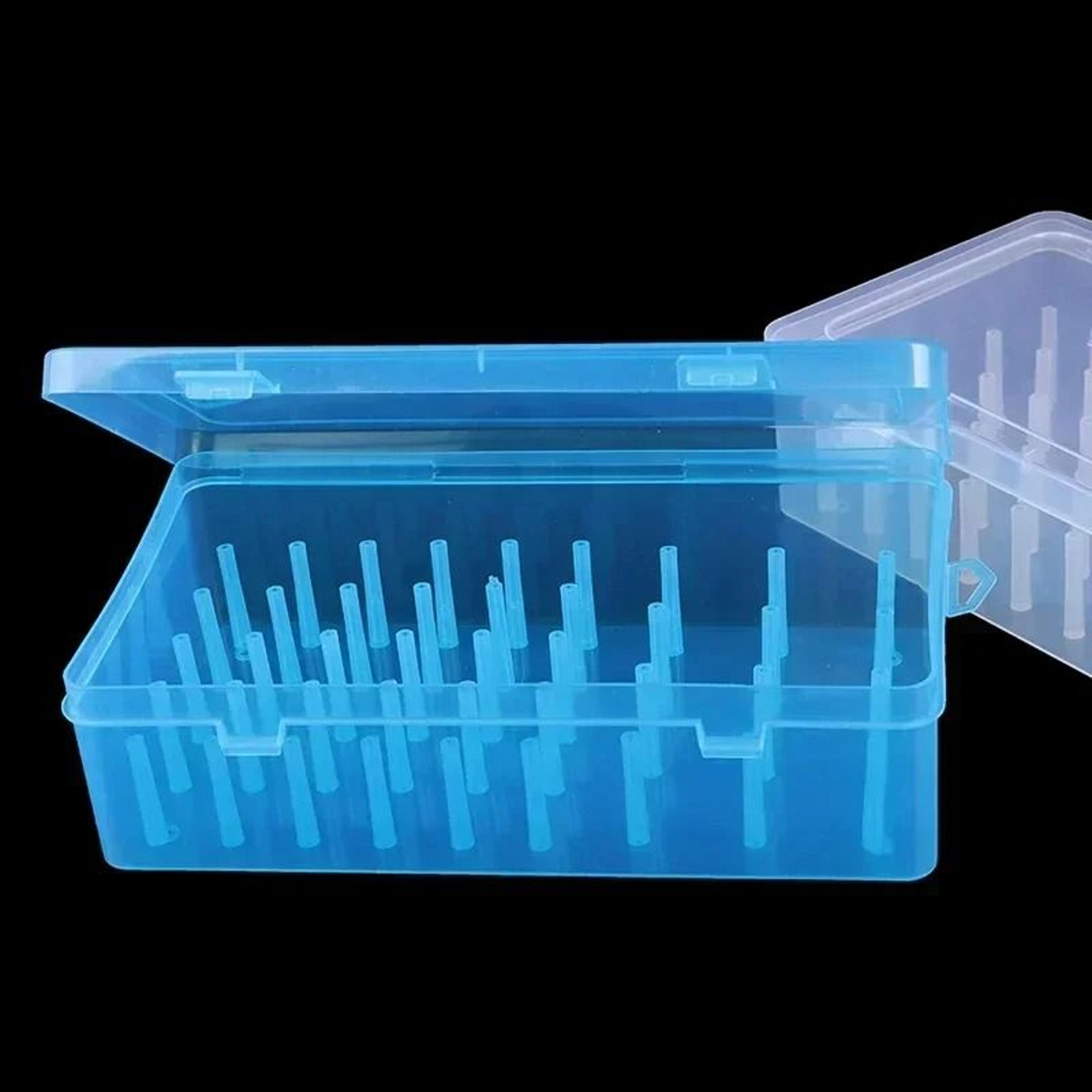 42Spool Sewing Thread Organizer Box Clear Plastic Bobbin Carrying Case Storage Container 4
