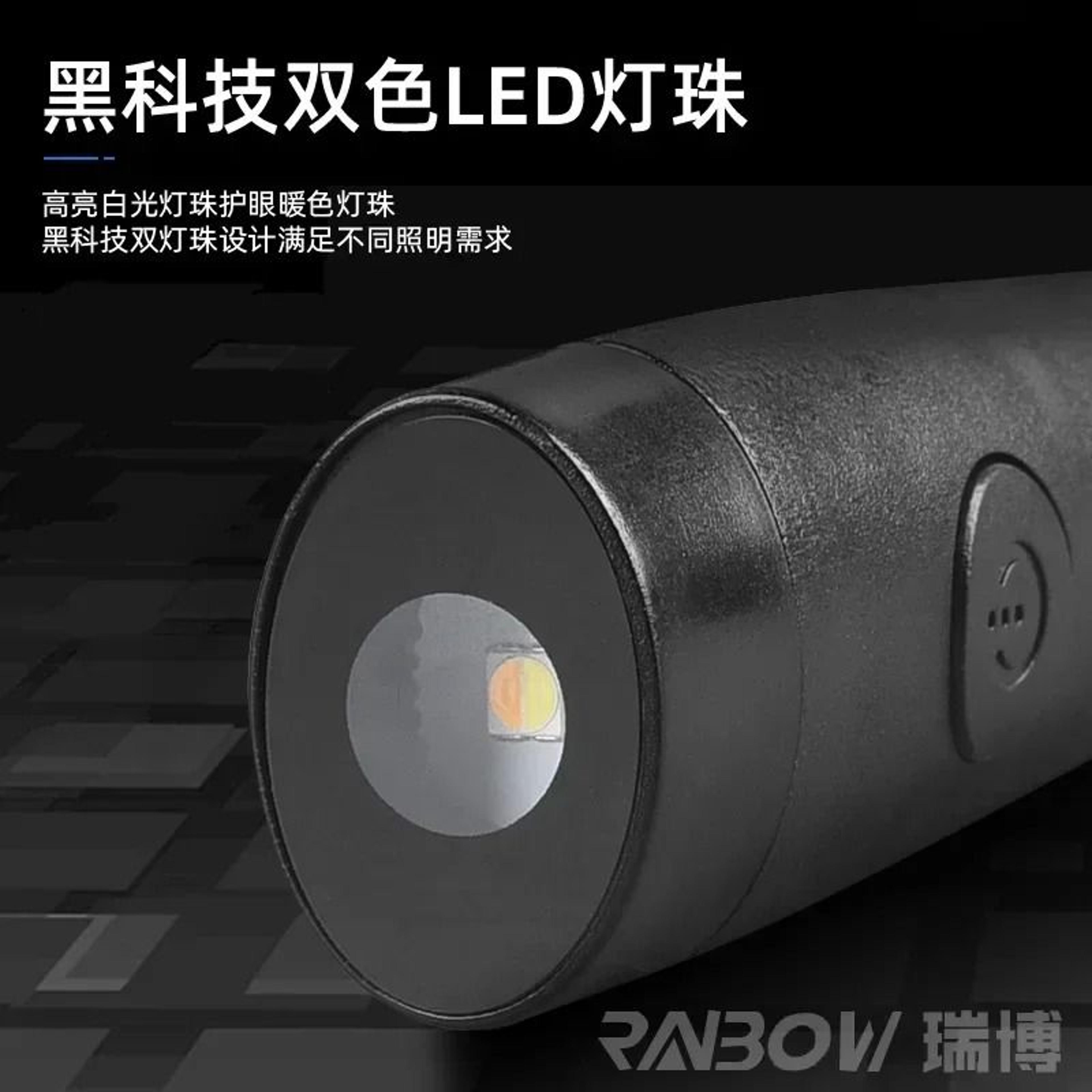LED Neck Reading Light USB Rechargeable HandsFree Book Light Flexible 3Color Bed Lamp 3