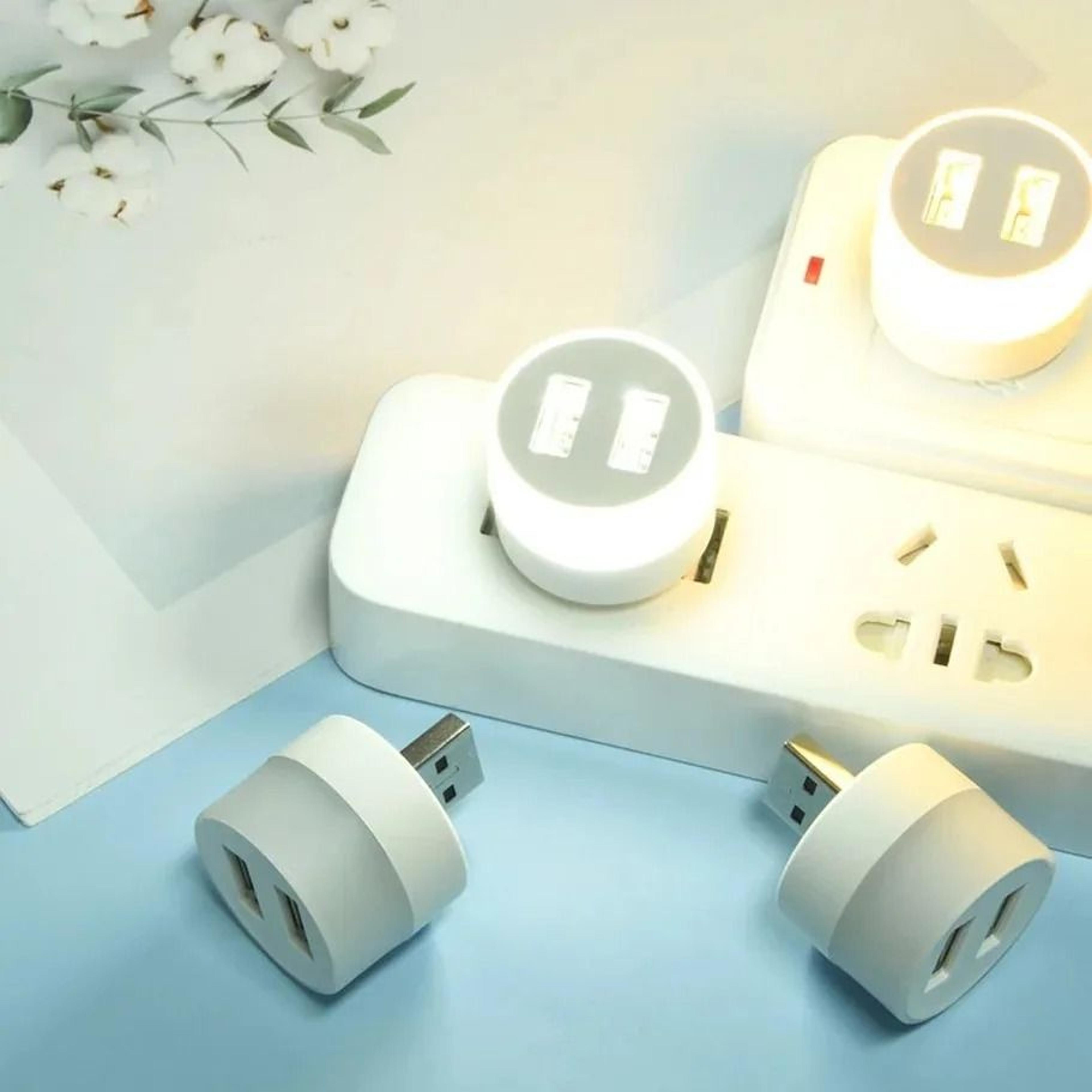 UltraCompact Mini USB LED PlugIn Night Light Portable Reading Lamp For Laptops  Power Banks 2