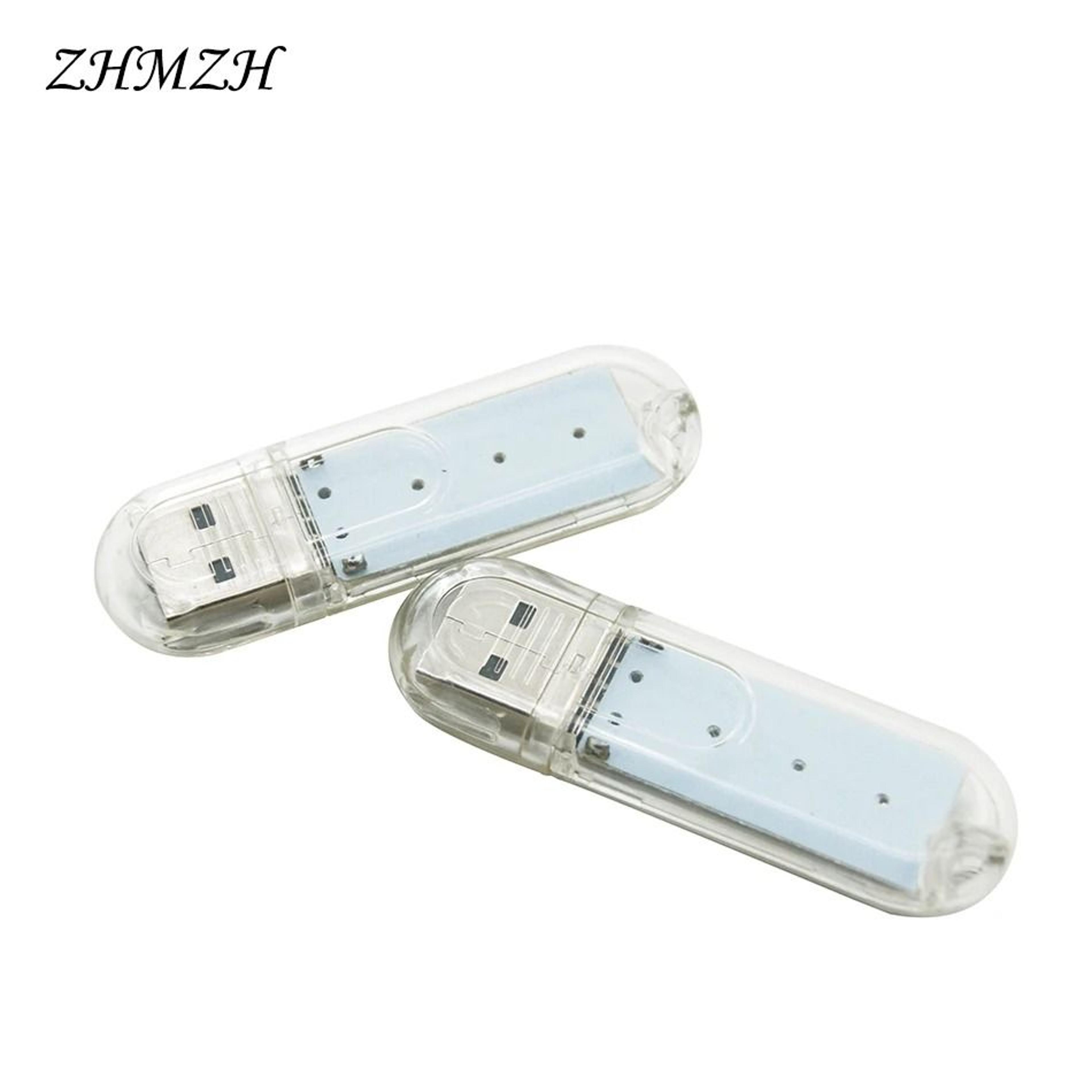 Mini USB UDisk 3LED Reading Light Portable Night Lamp For Laptop  Power Bank 4