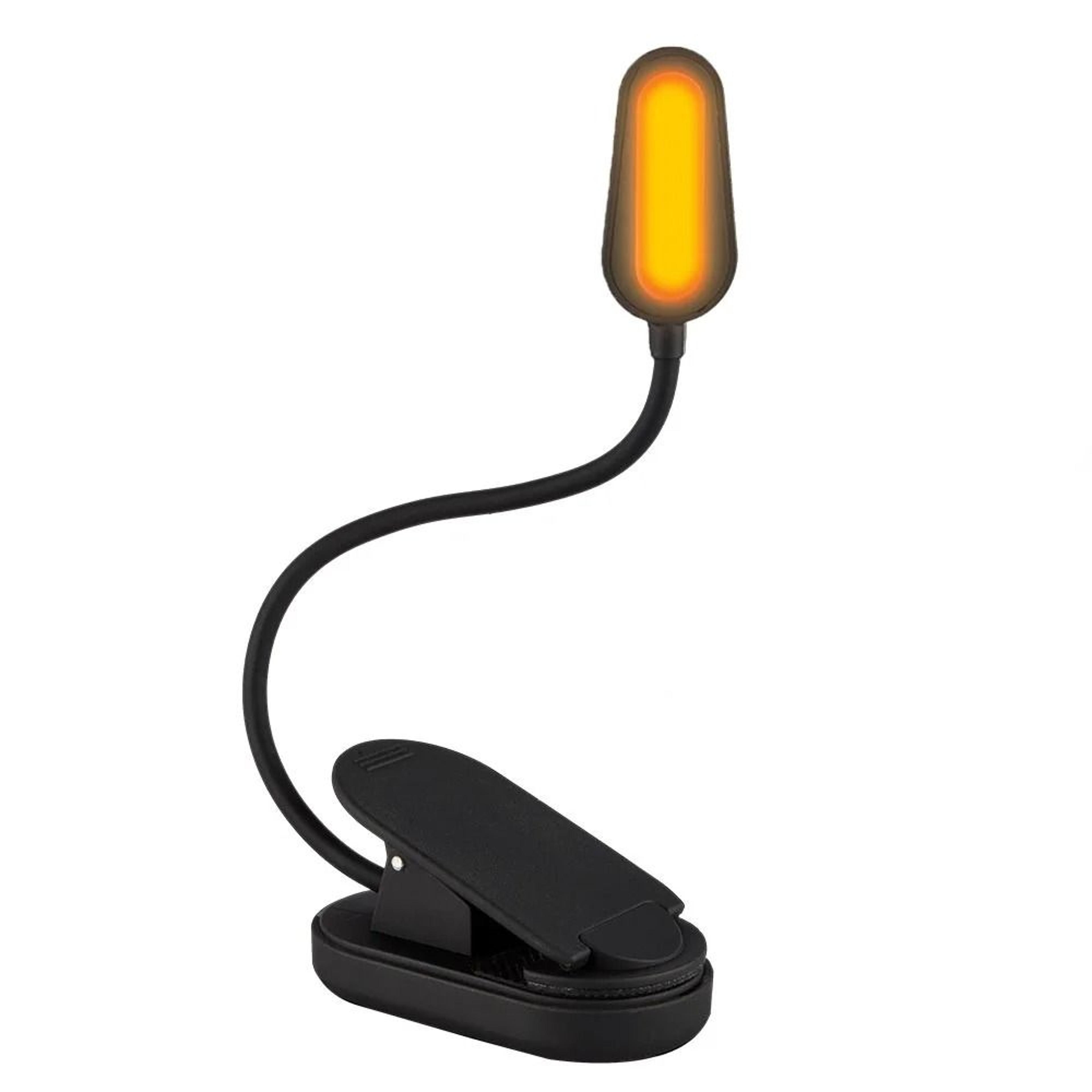 1600K Amber Blue Light Blocking LED ClipOn Reading Lamp Rechargeable Eye Care Bed Light 6