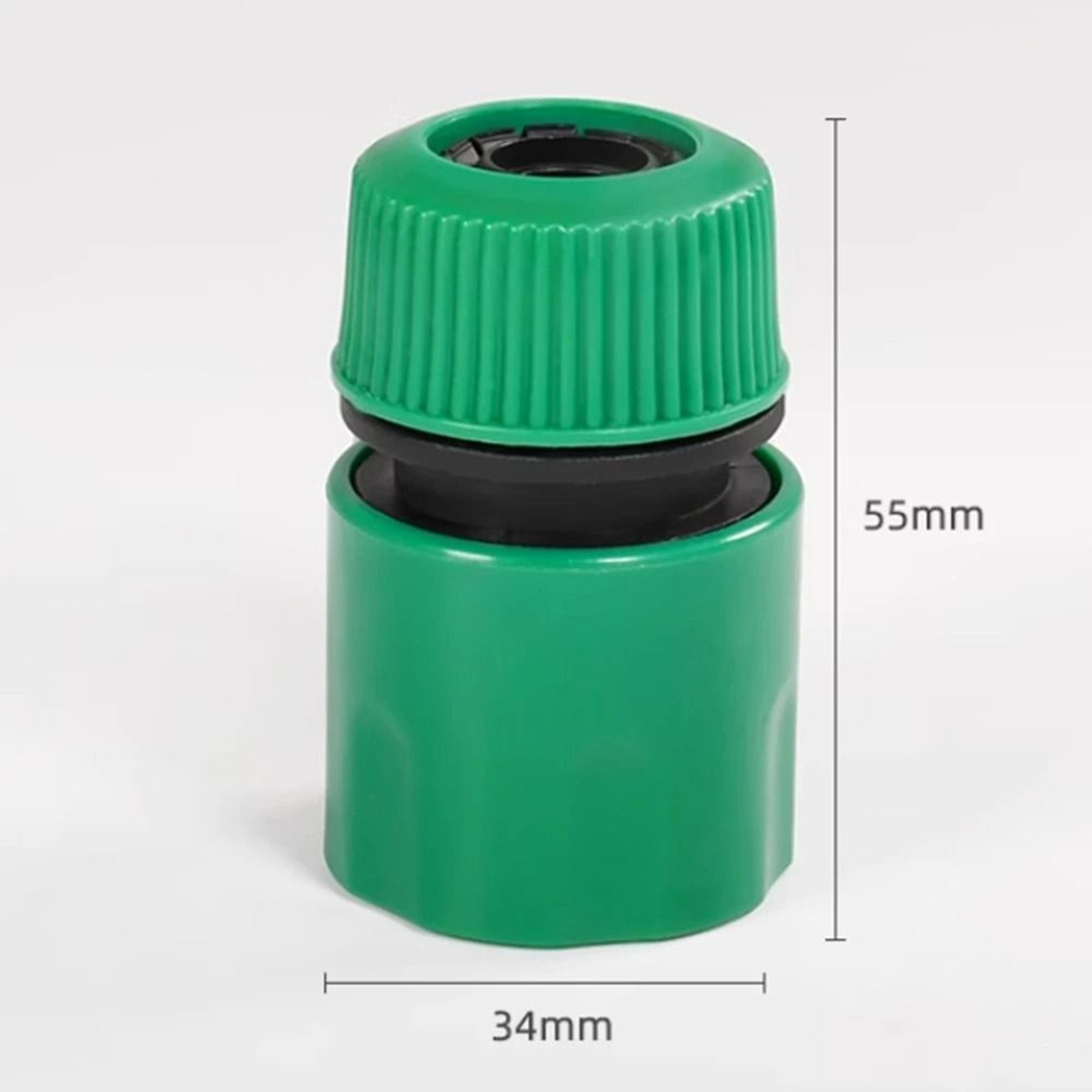 5 Pcs 12 Garden Hose Quick Coupling Connector Set Plastic Pipe Joint Adapter For Wash  Irrigation 4