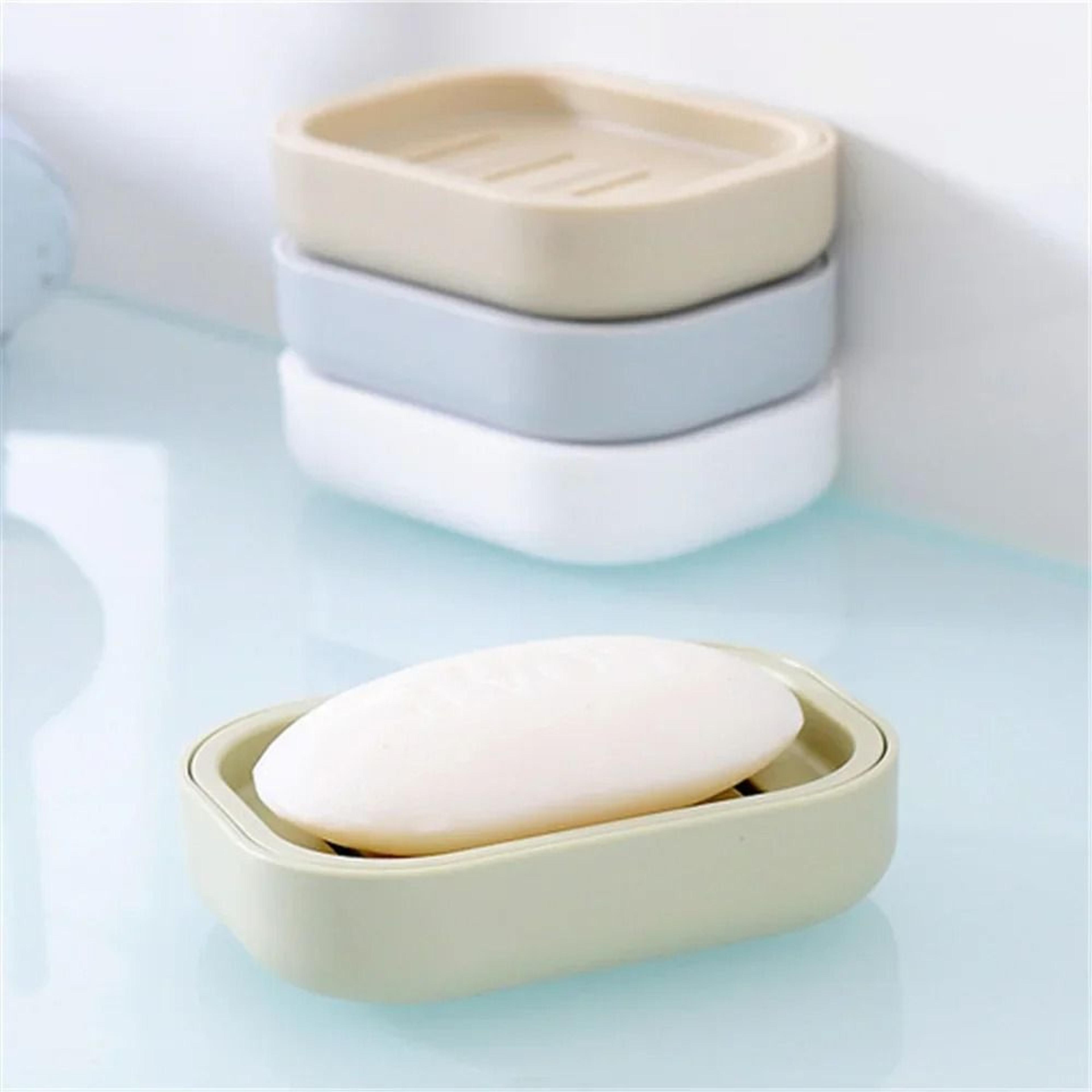 Portable Travel Plastic Soap Box Case Holder Sealed Bar Soap Dish Container For Bathroom Shower  Hi 4