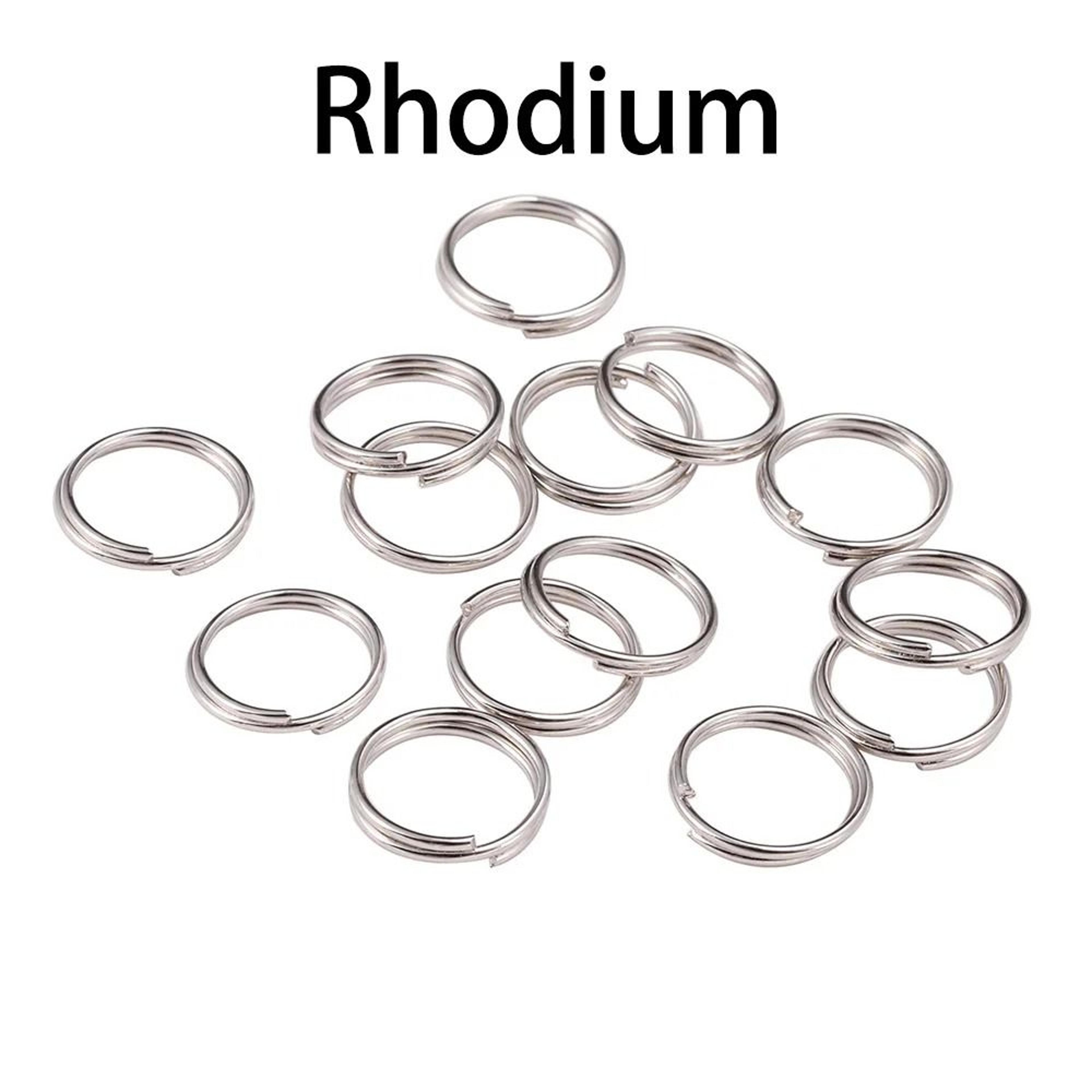 Double Loop Split Jump Rings Connectors For DIY Jewelry Making 420mm 14