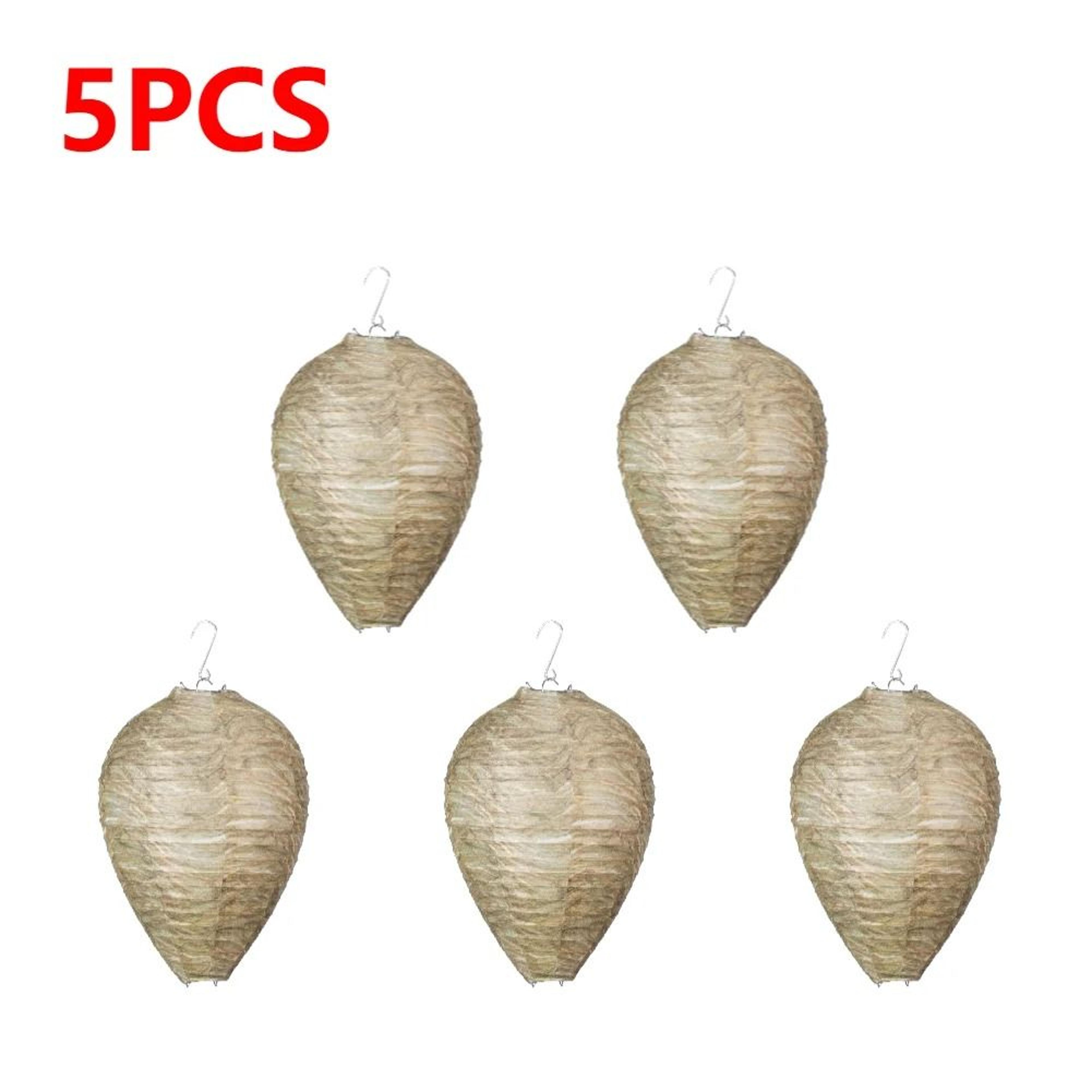Hanging Wasp Nest Decoy 11x87 Inch NonToxic Fake Beehive Garden Repellent Trap 10