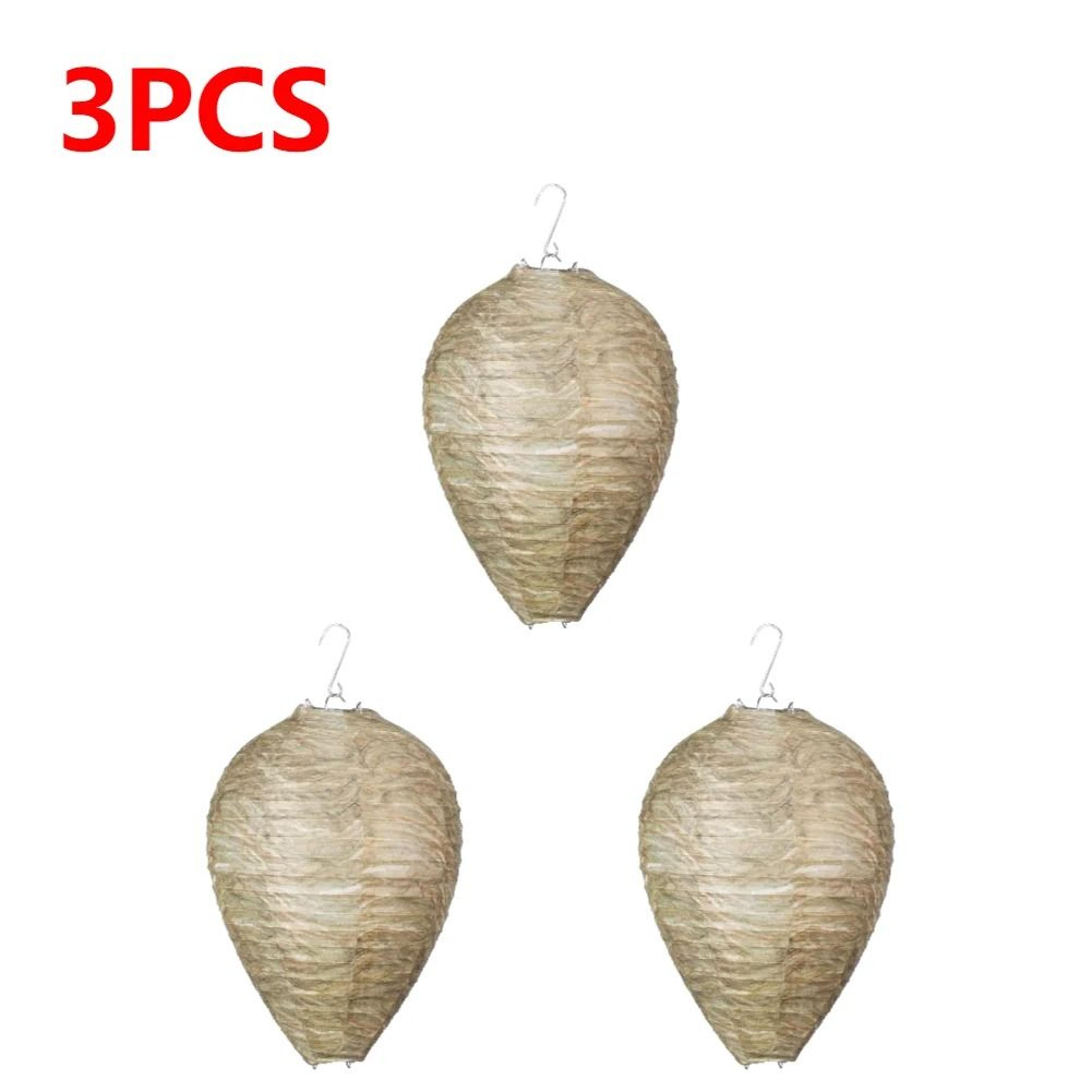 Hanging Wasp Nest Decoy 11x87 Inch NonToxic Fake Beehive Garden Repellent Trap 6