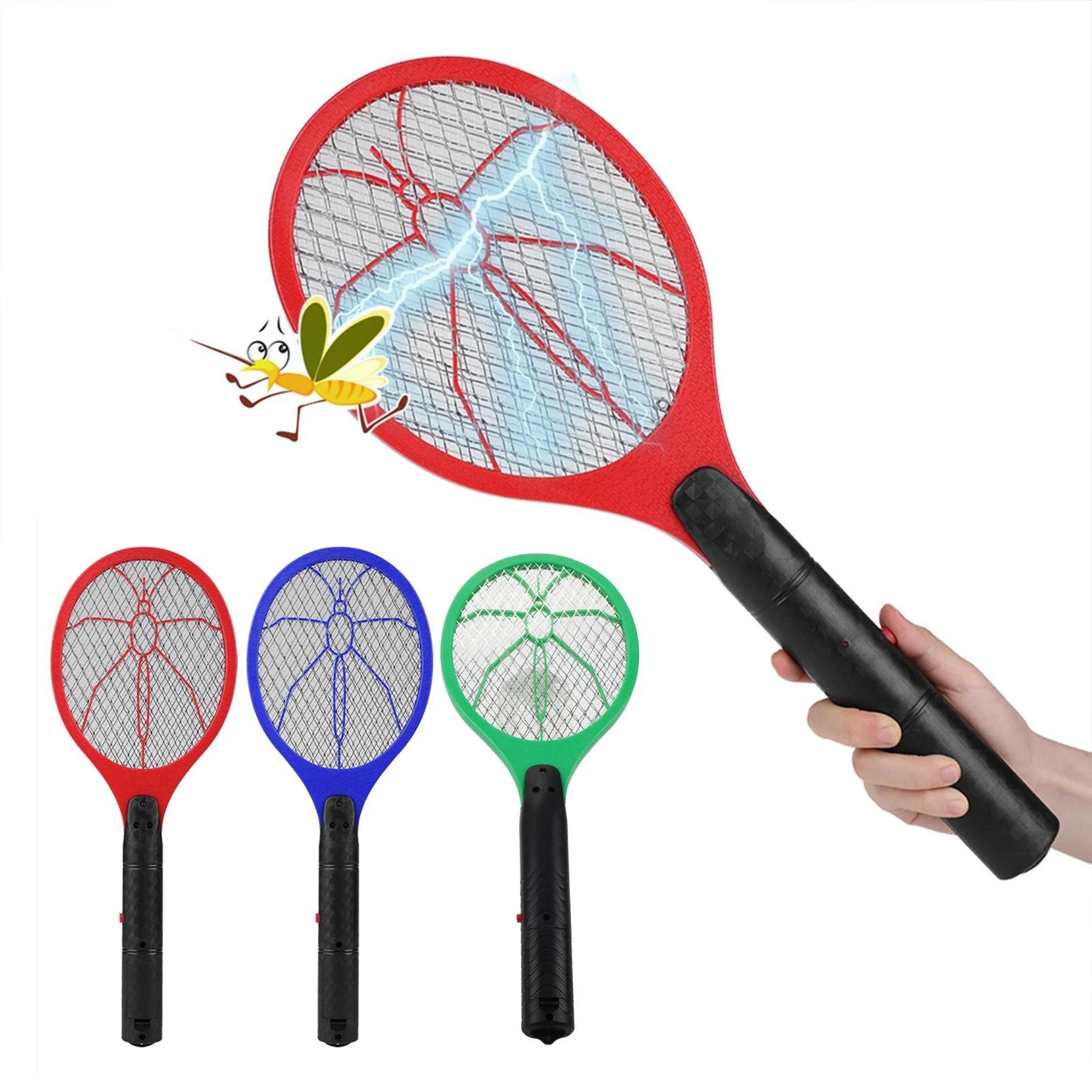 Electric Bug Swatter Cordless Handheld Fly Mosquito Zapper Racket Insect Killer 3