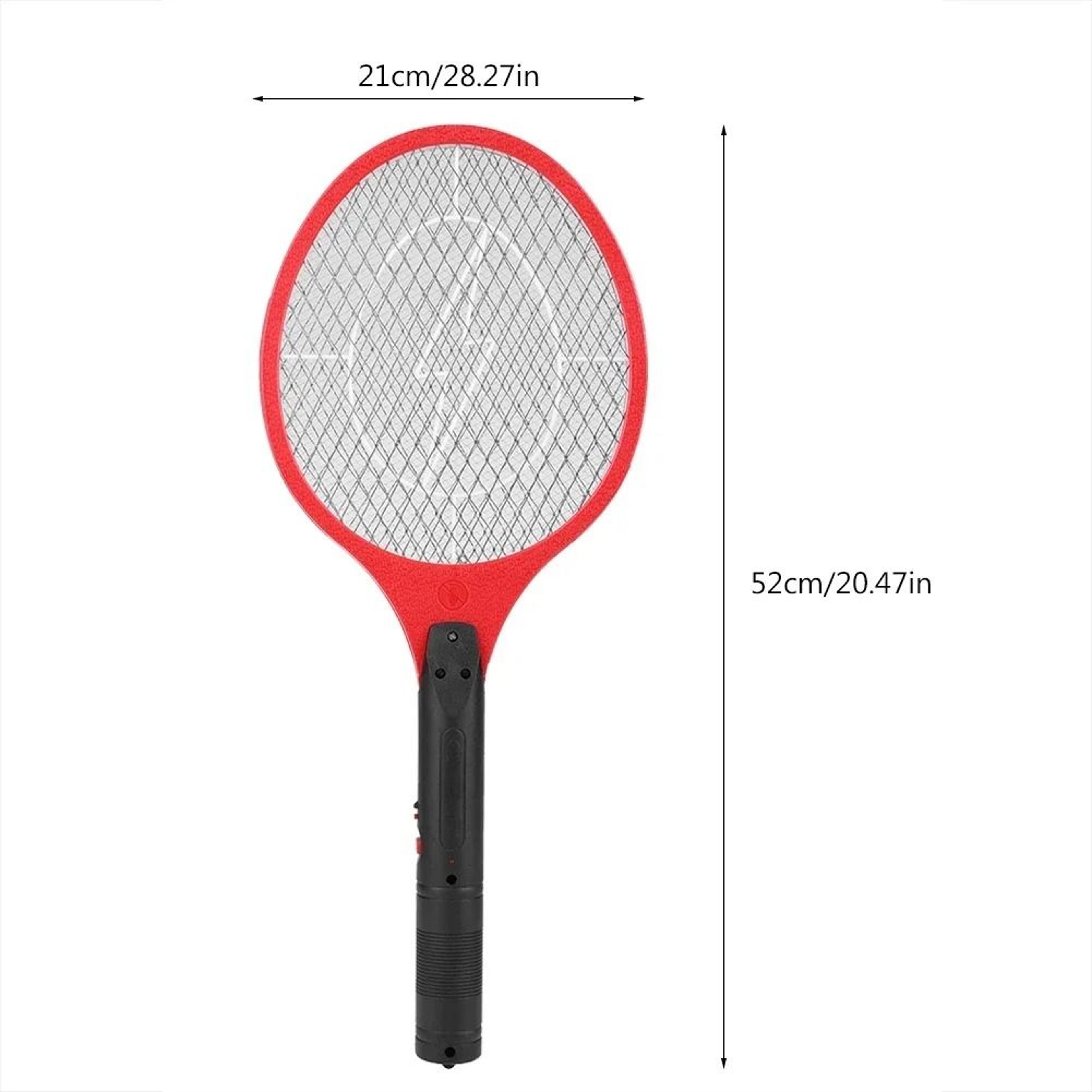 Cordless Rechargeable Electric Fly Swatter Mosquito Zapper Bug Racket 4