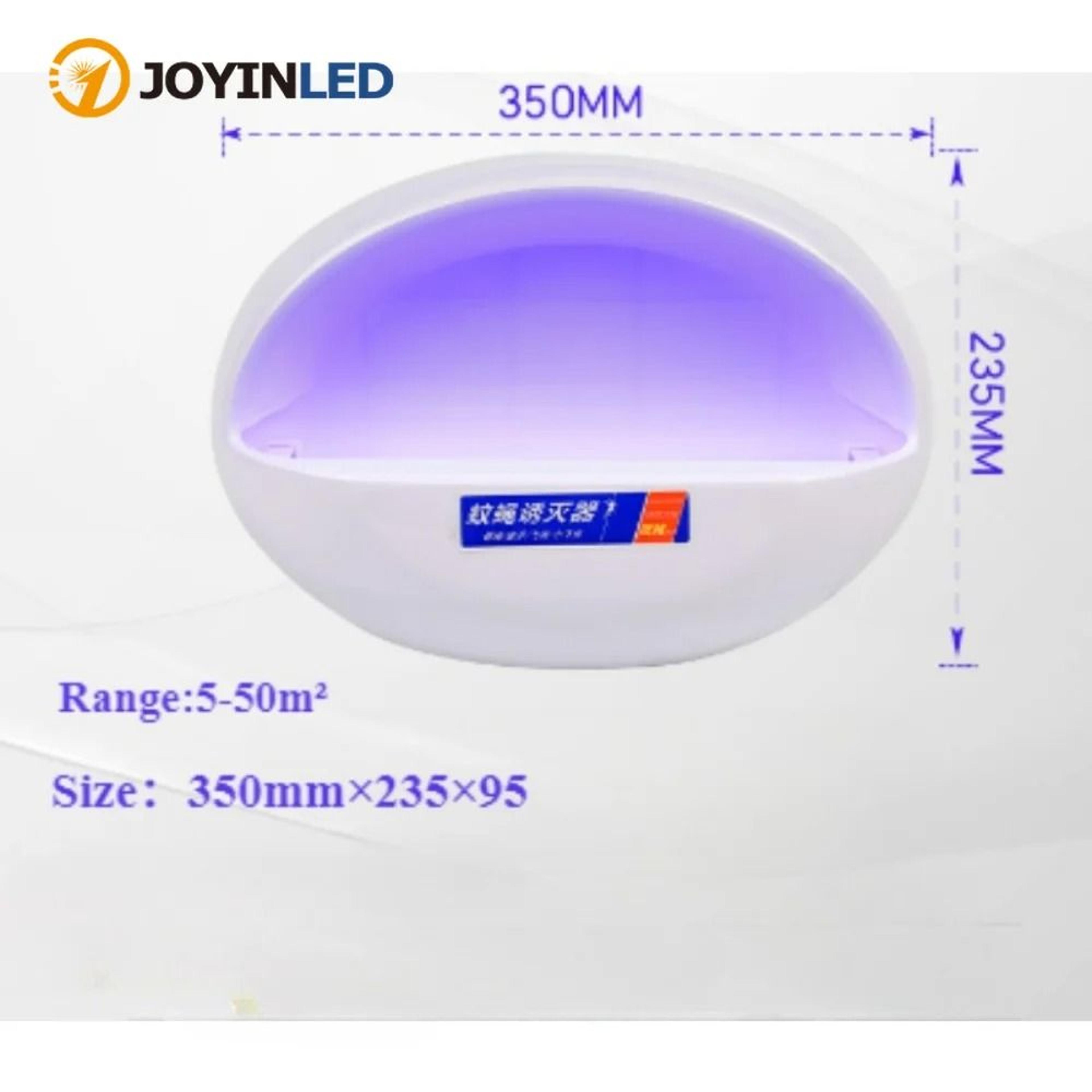 WallMounted Insect Repellent Lamp Mosquito Killer UV Fly Catcher Trap 2