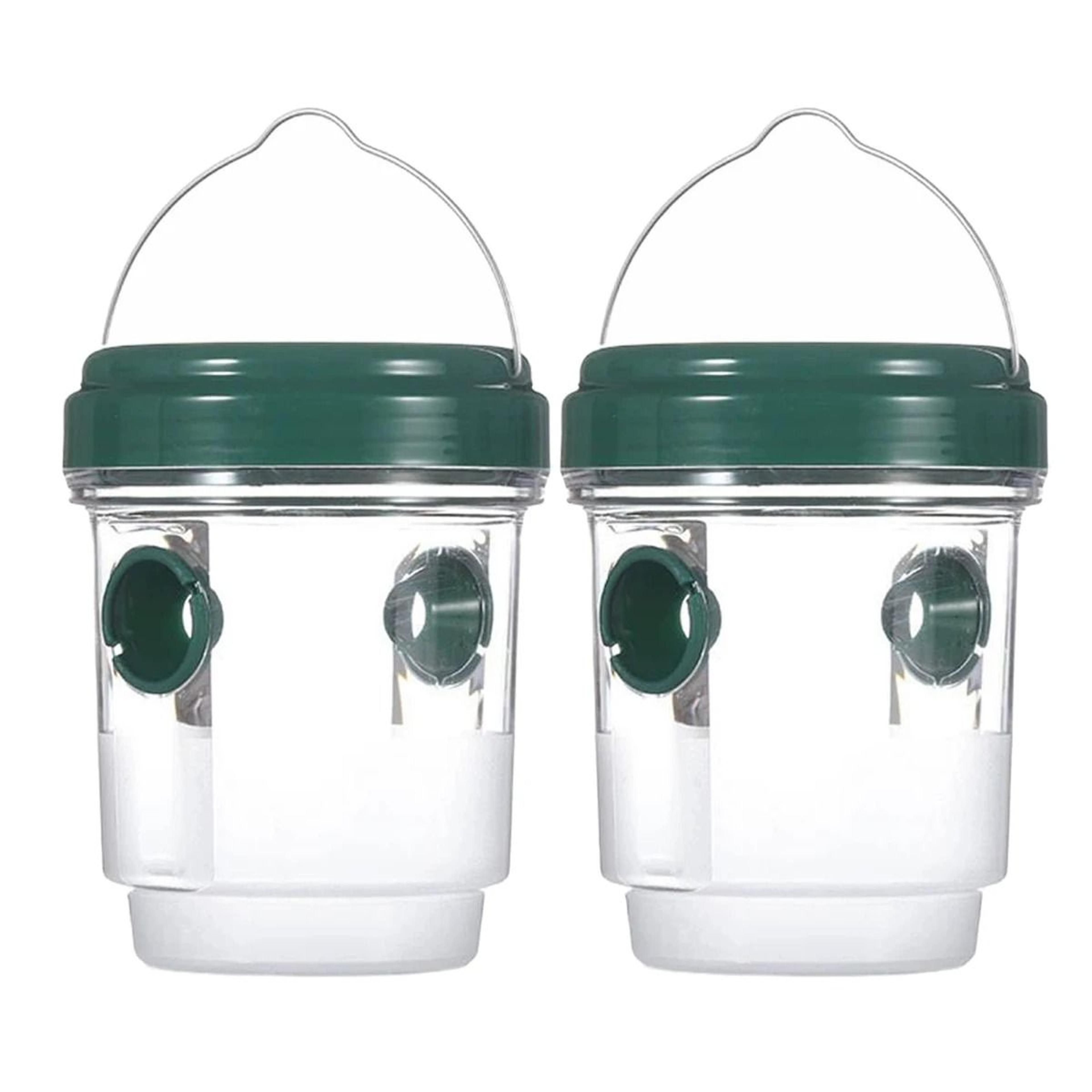 Outdoor Hanging Wasp Traps Reusable Hornet Bee Catcher Trap Garden Yard 10