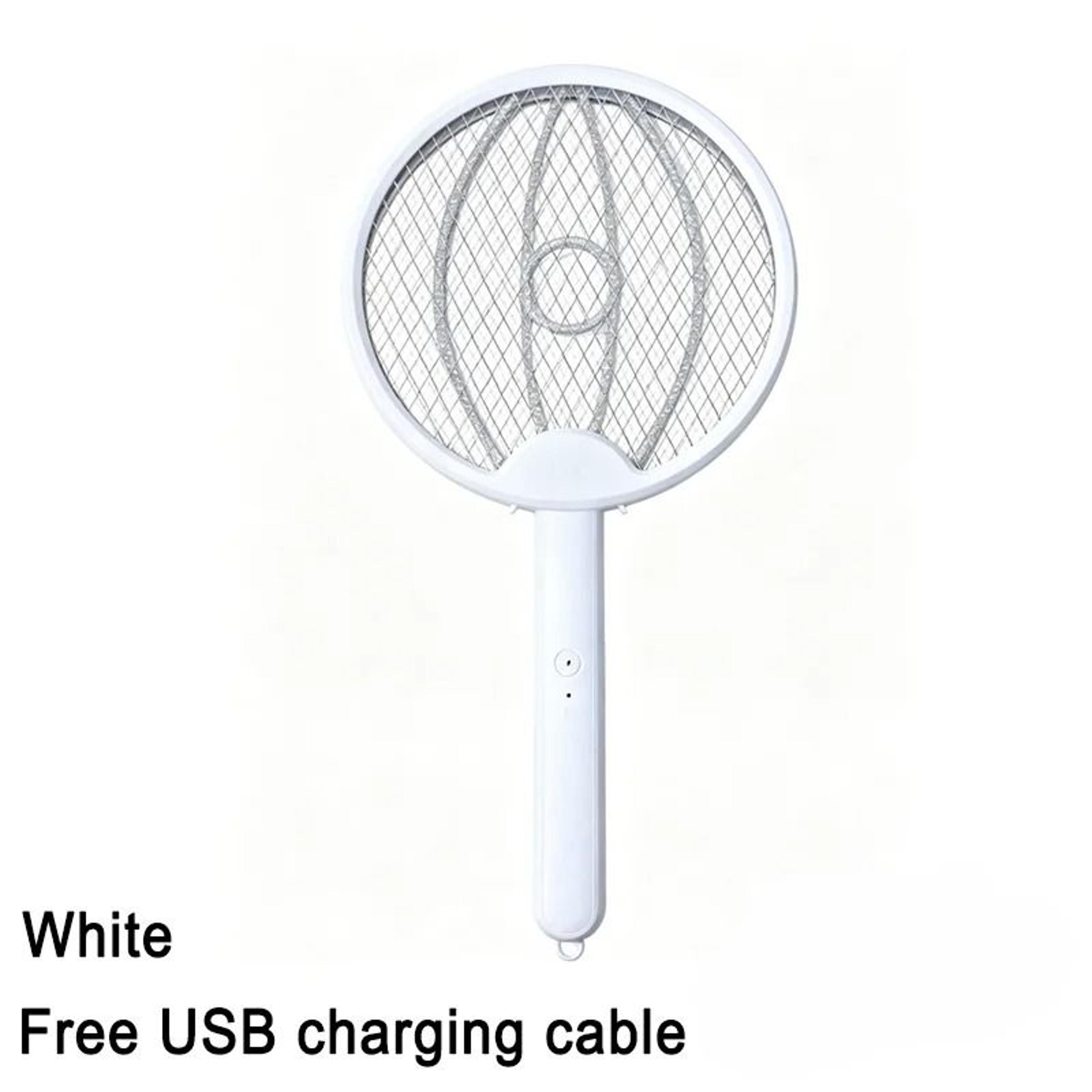 Foldable Electric Mosquito Swatter UV Bug Zapper Rechargeable Trap Lamp 6
