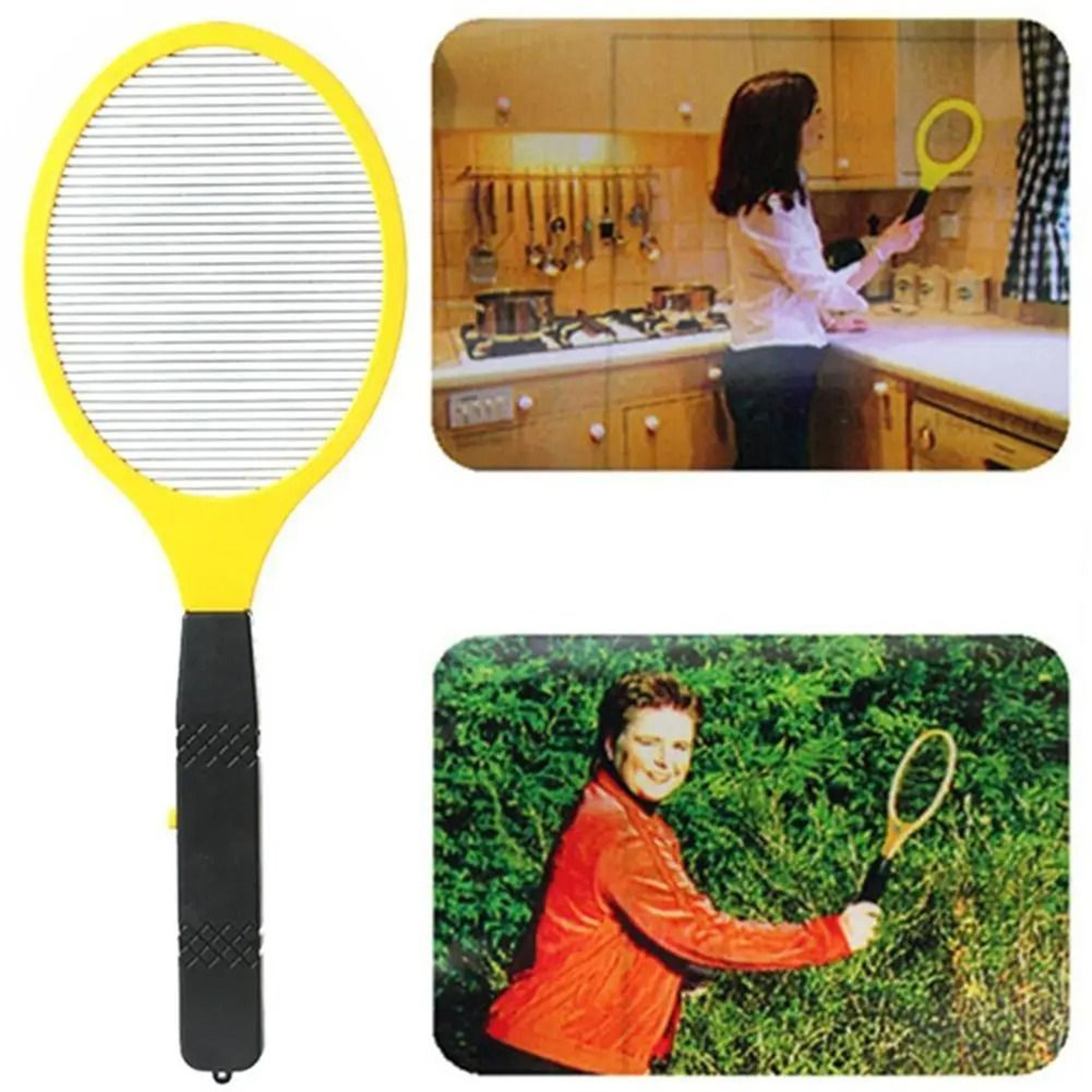 Cordless Electric Mosquito Swatter Bug Zapper Handheld Fly Killer Racket 3