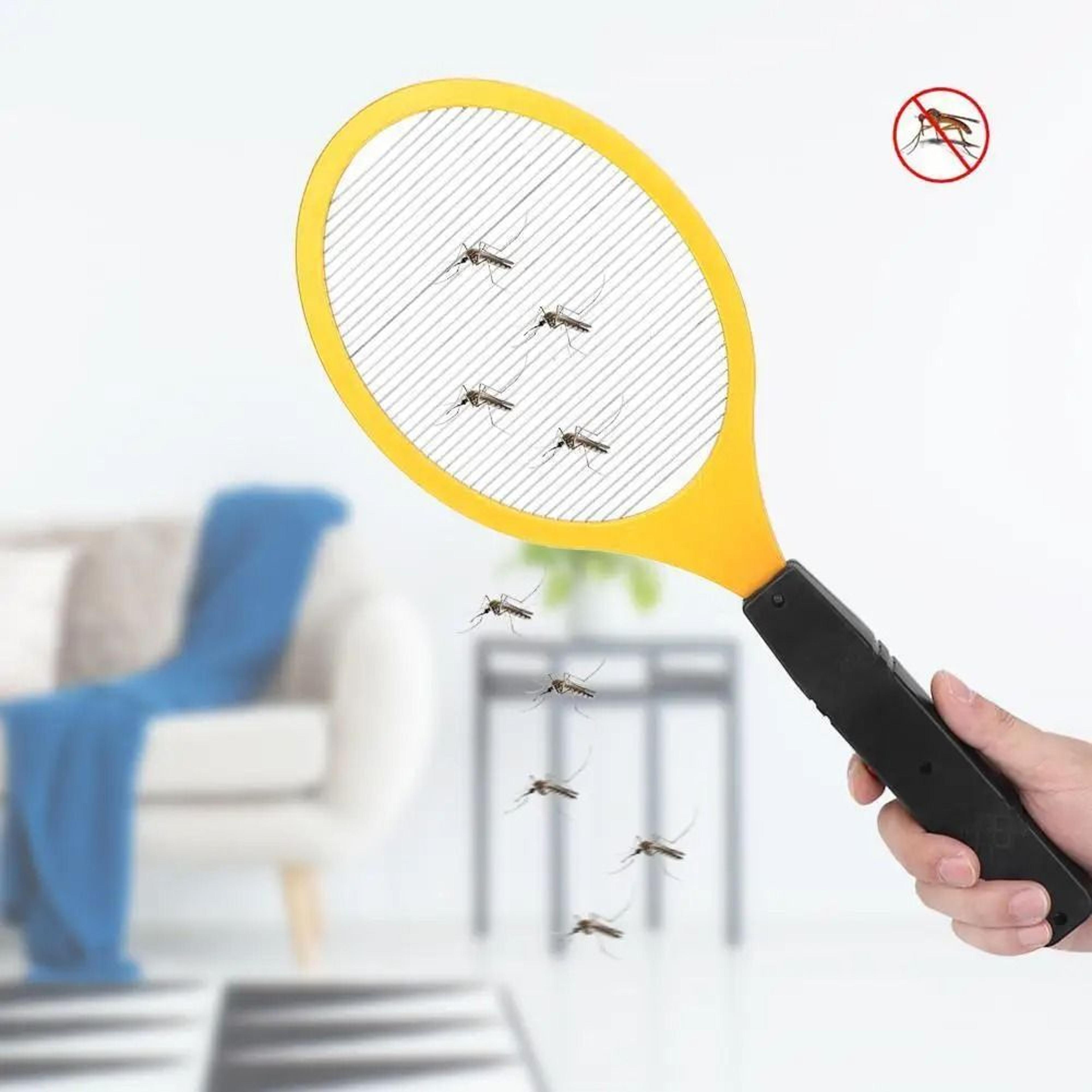 Cordless Electric Mosquito Swatter Bug Zapper Handheld Fly Killer Racket 5