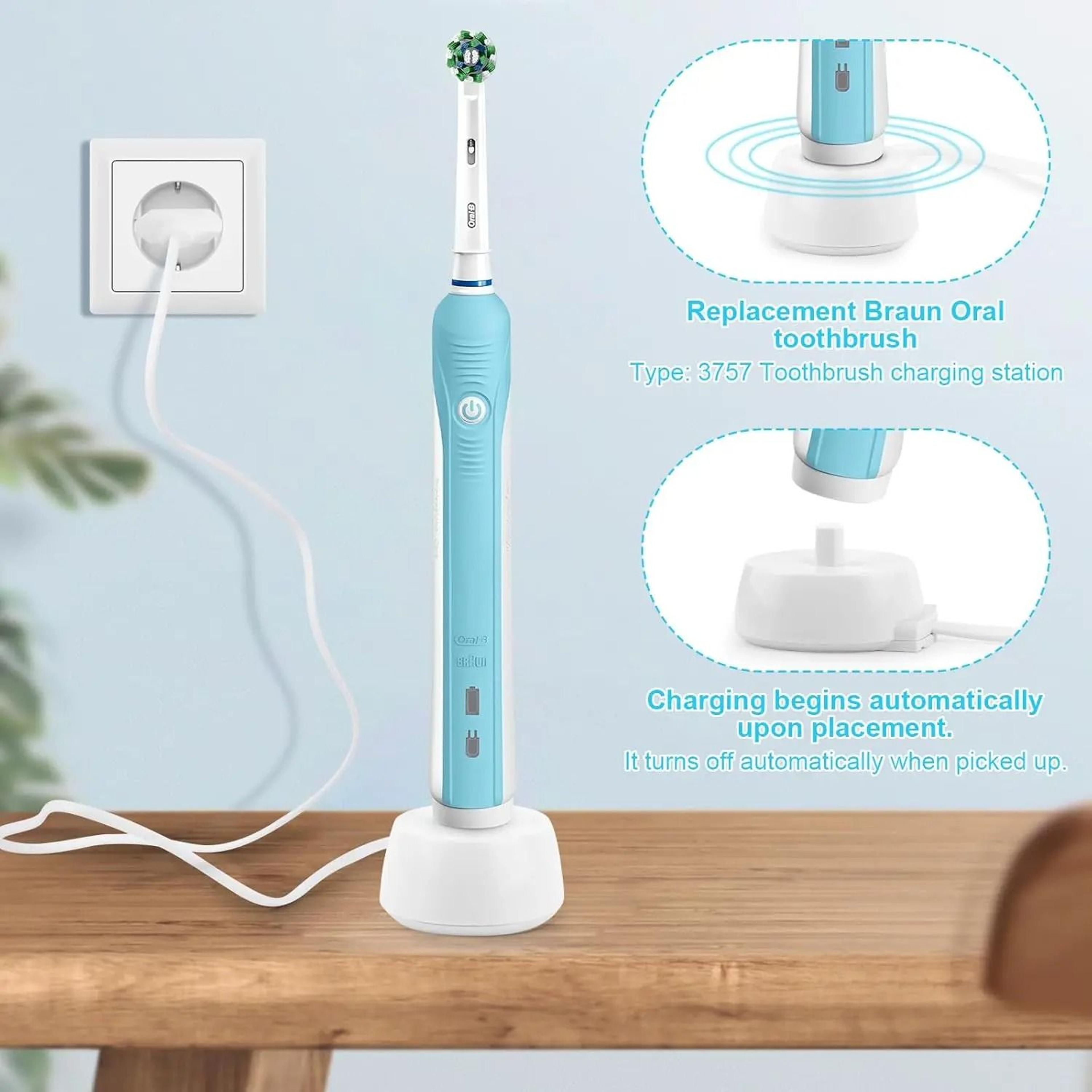 Brangdy Replacement Charger Base Compatible Oral B Pro 1000 3000 Inductive Dock 5