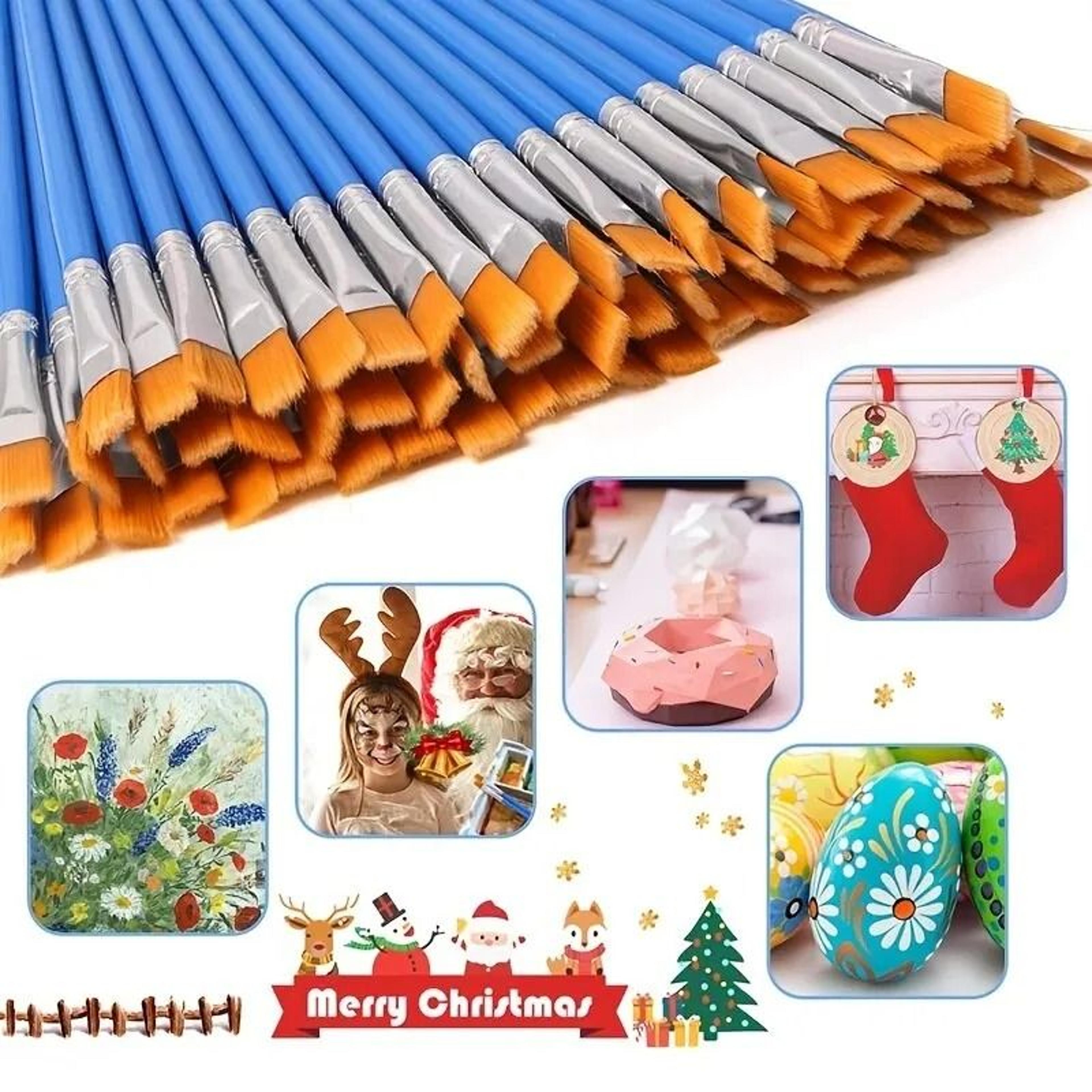20pcs Fine Detail Paint Brush Set Hook Line Pen Fit Acrylic Oil Watercolor Art 3