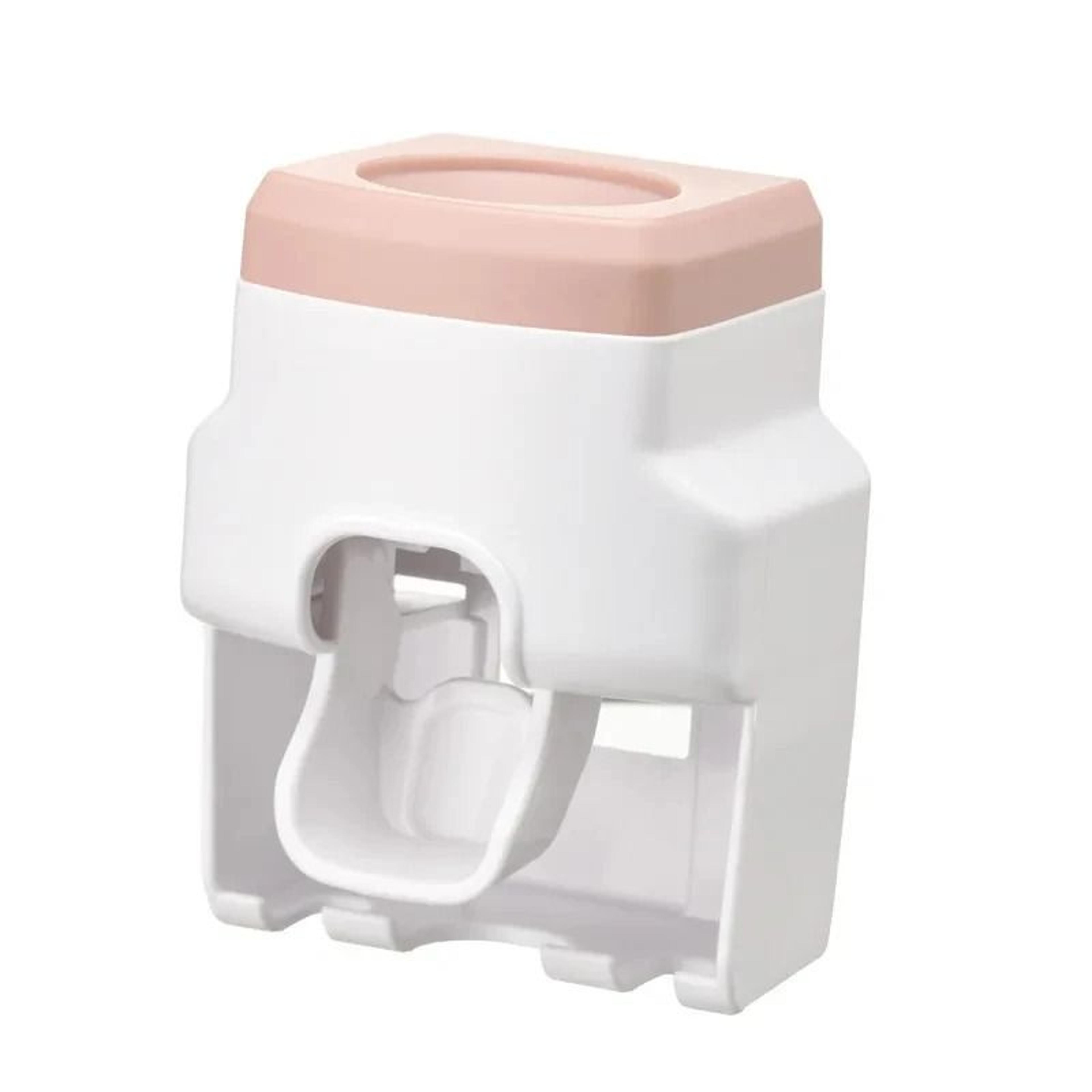 Automatic Toothpaste Dispenser Wall Mount Squeezer Bathroom Toothbrush Holder 9