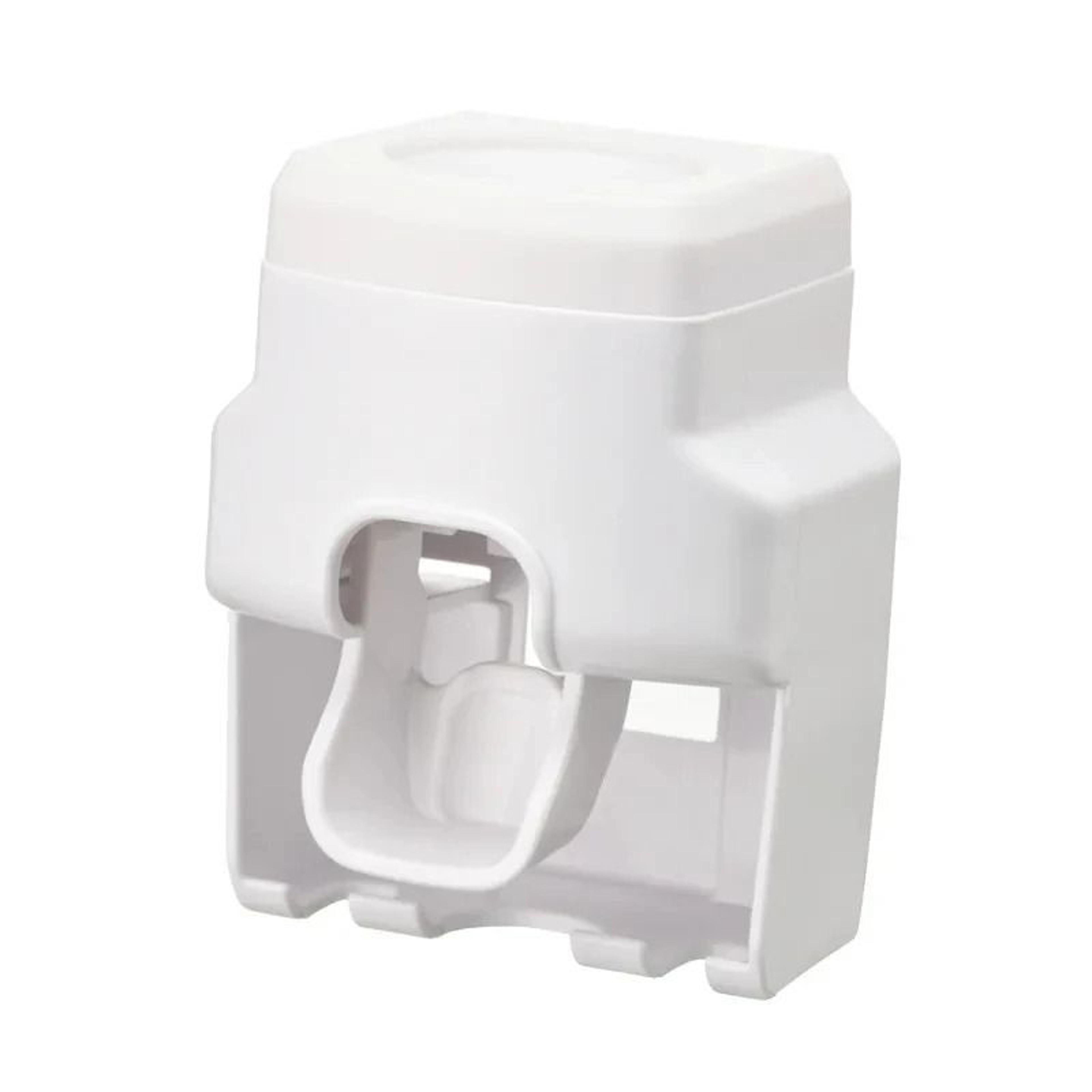 Automatic Toothpaste Dispenser Wall Mount Squeezer Bathroom Toothbrush Holder 7