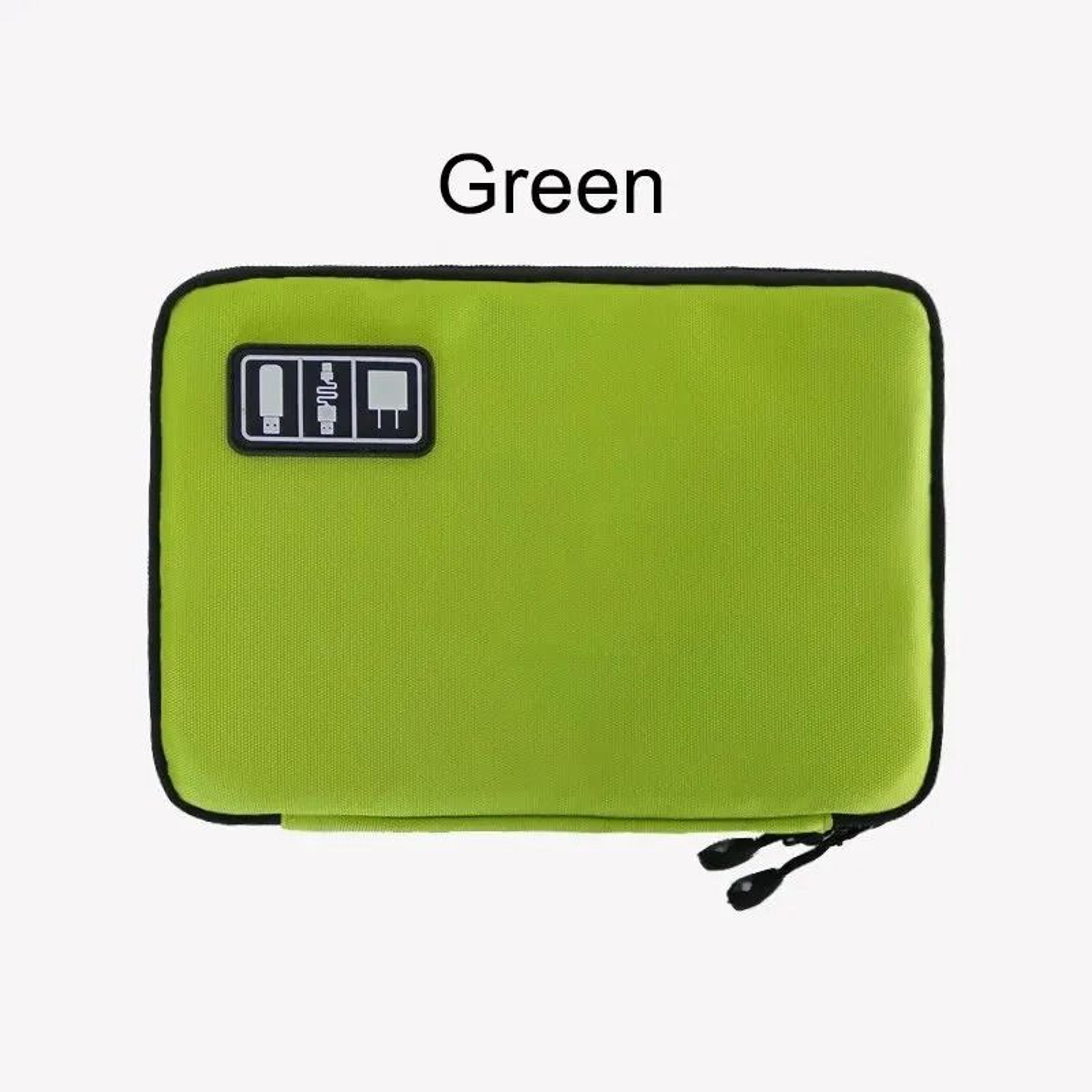 Portable Travel Electronics Organizer Bag USB Cable Charger Plug Pouch Case 7