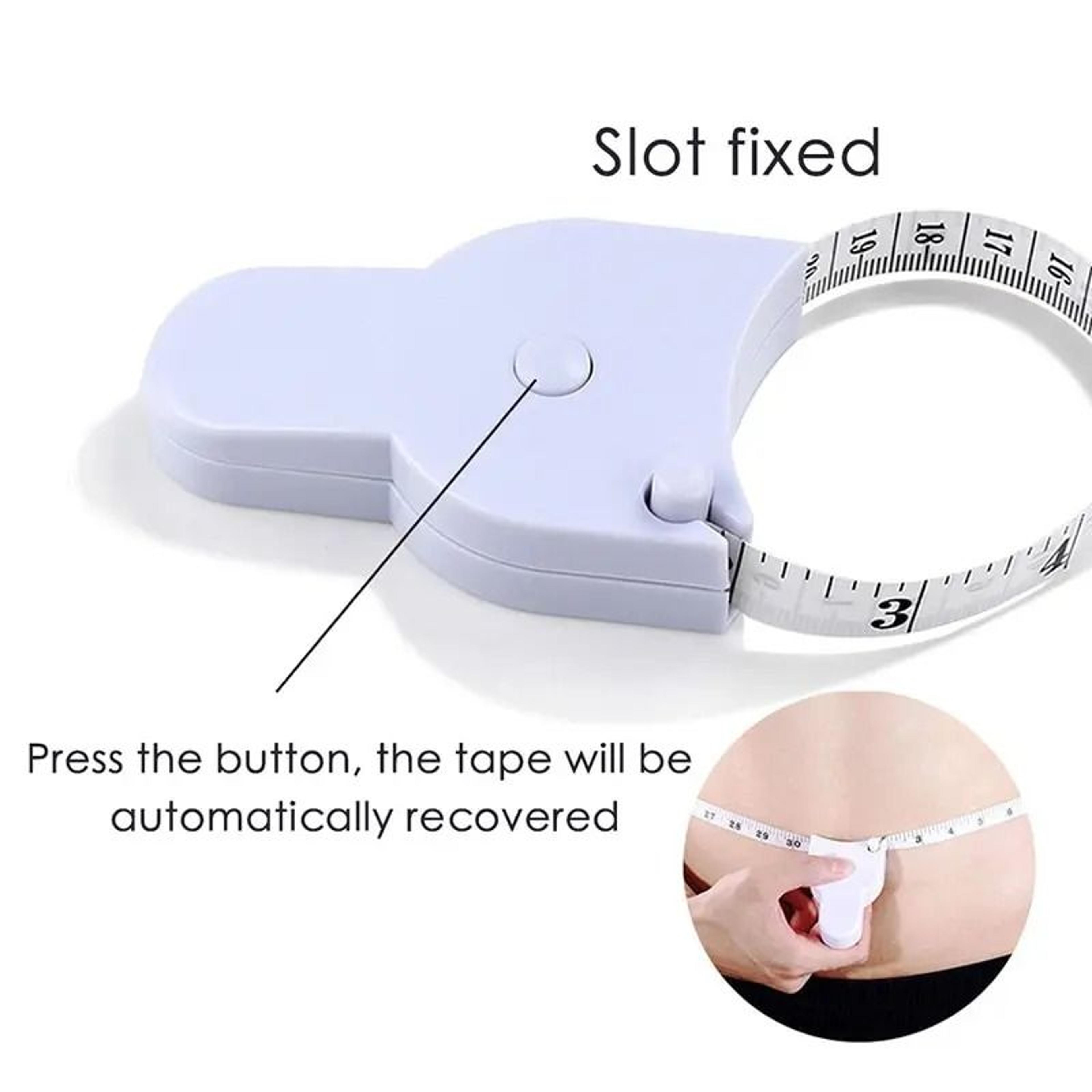 automatic telescopic body tape measure self tightening retractable ruler