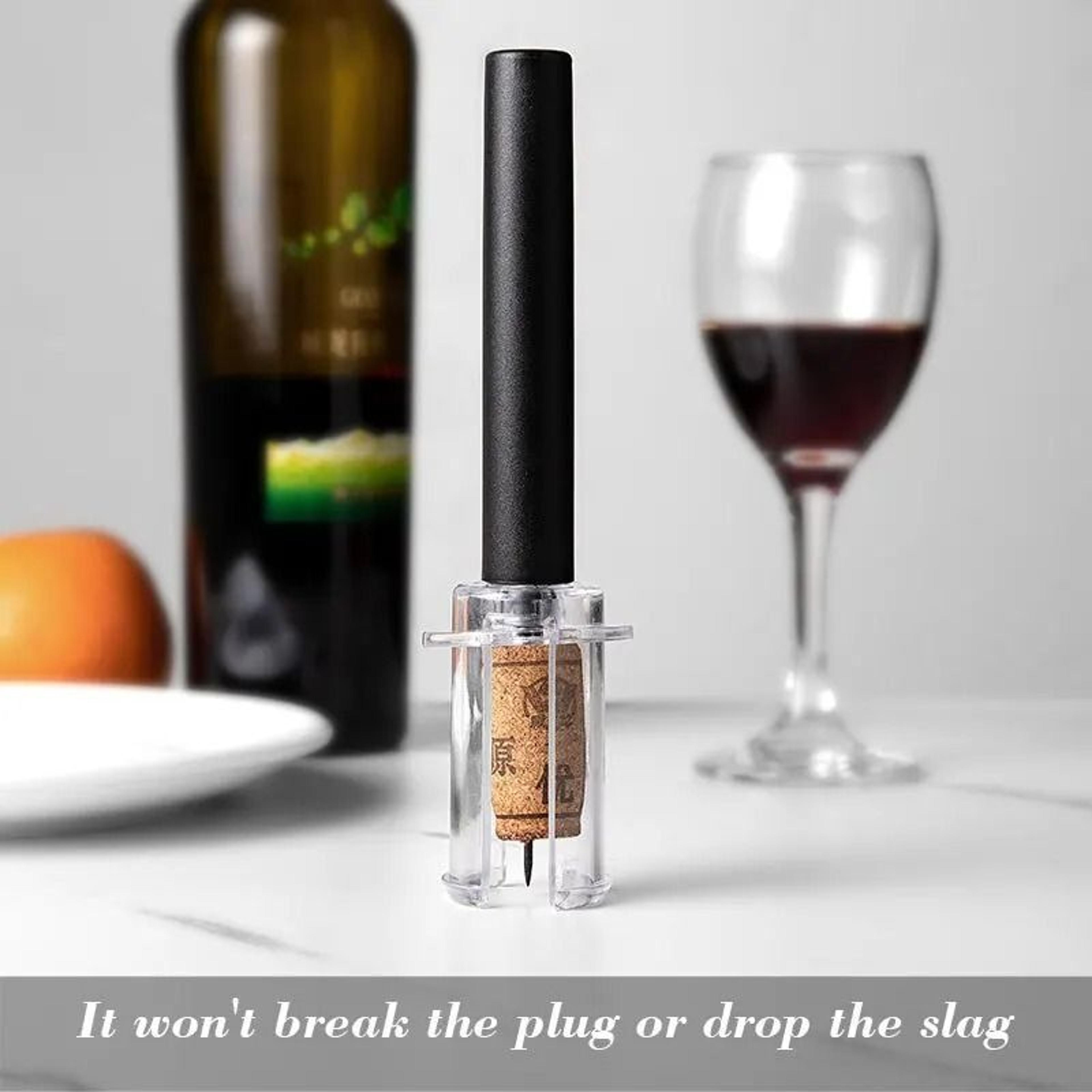 air pressure wine bottle opener set air pump needle corkscrew cylinder box