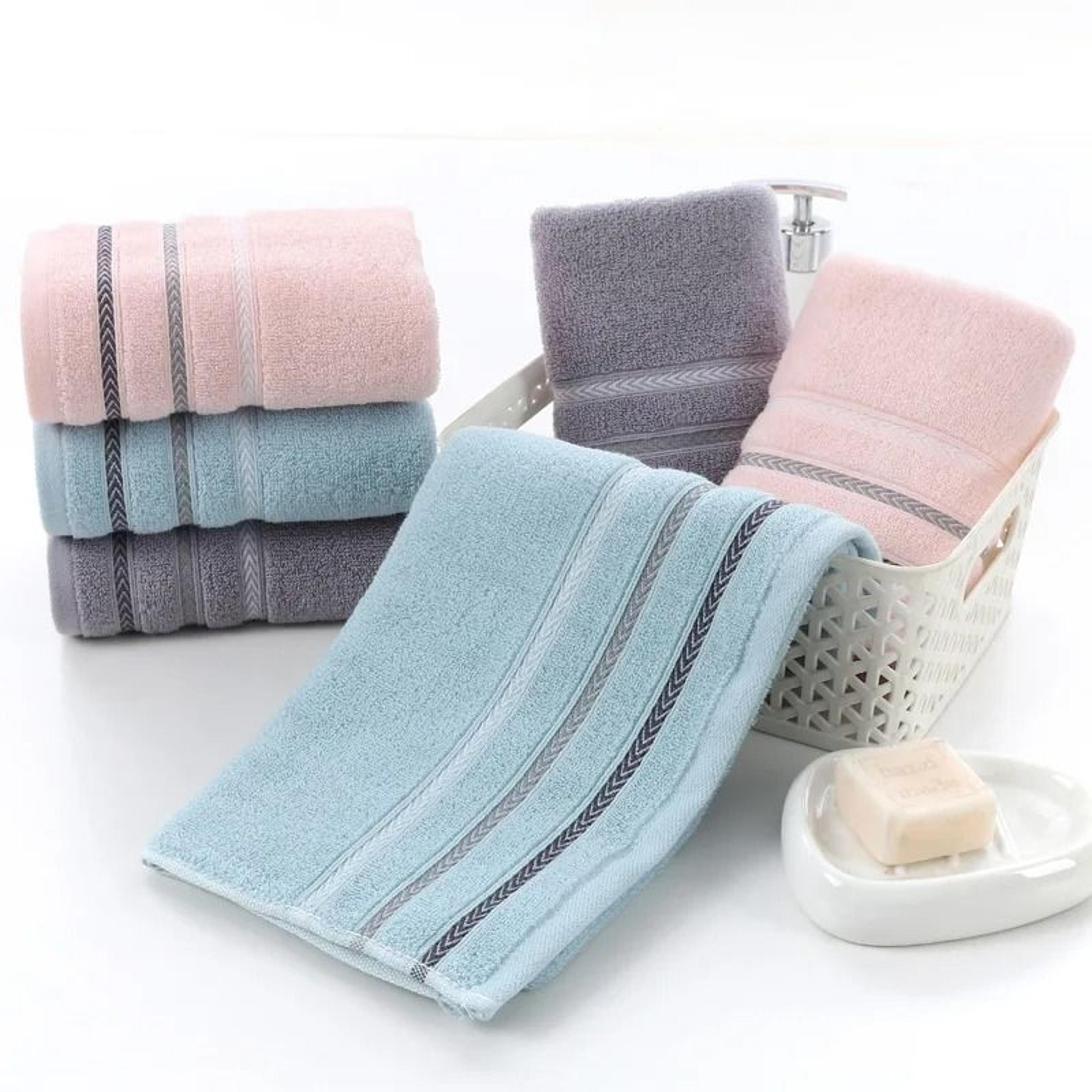 Soft Microfiber Face Towel Highly Absorbent Fast Drying Bathroom Hand Towel 1