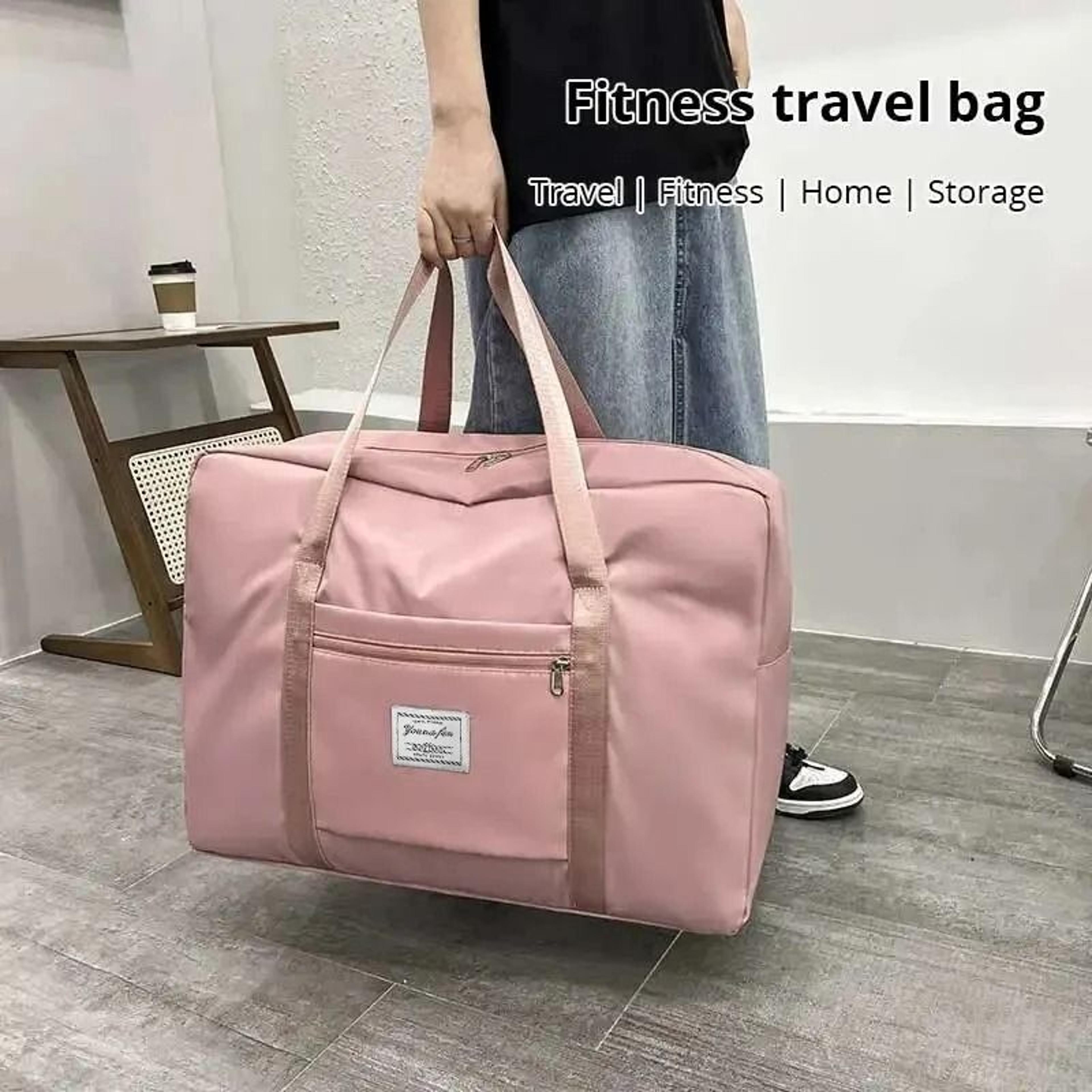 large capacity travel duffel bag portable sports gym tote handbag