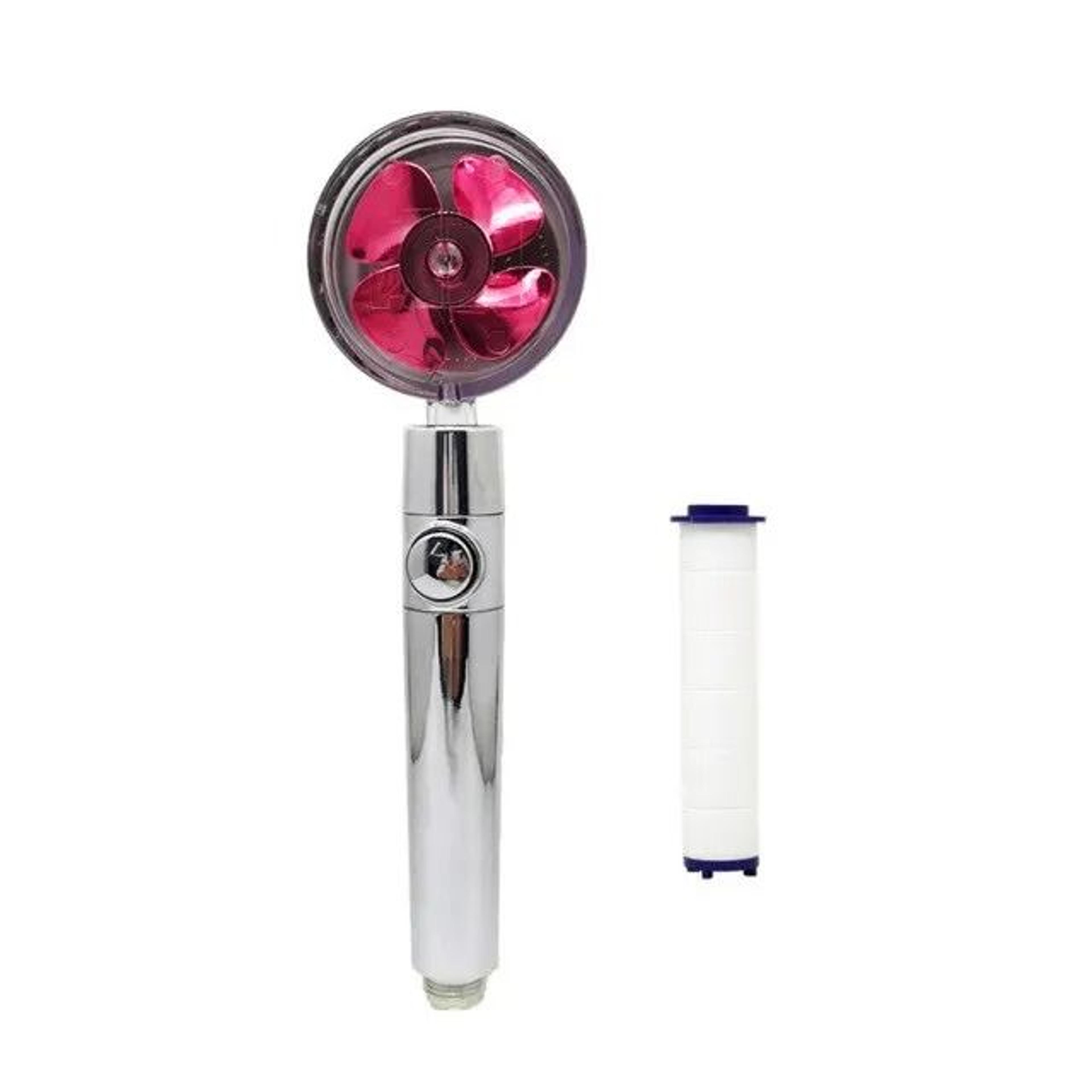 Propeller Turbocharged Shower Head High Pressure Handheld With Filter 13