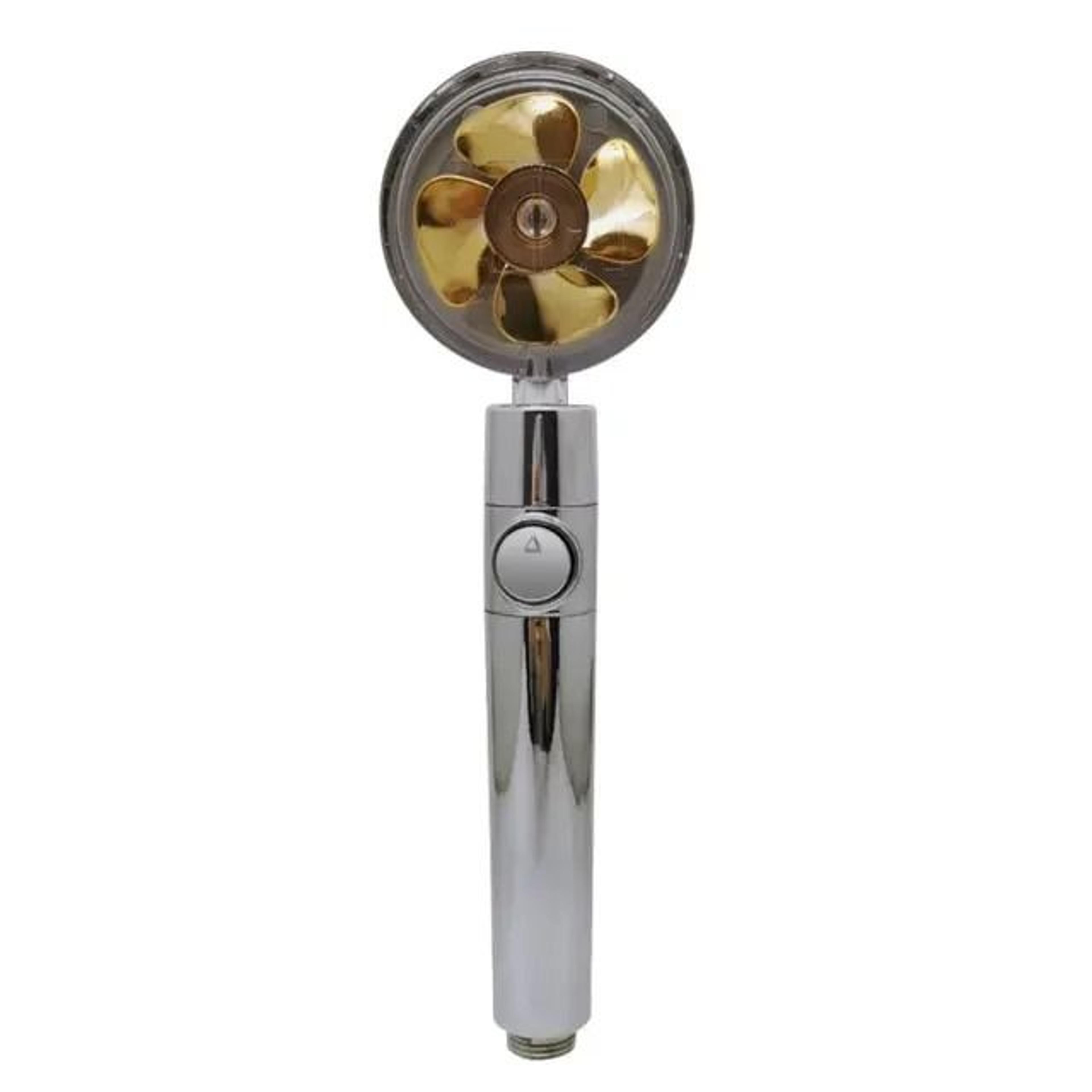 Propeller Turbocharged Shower Head High Pressure Handheld With Filter 8