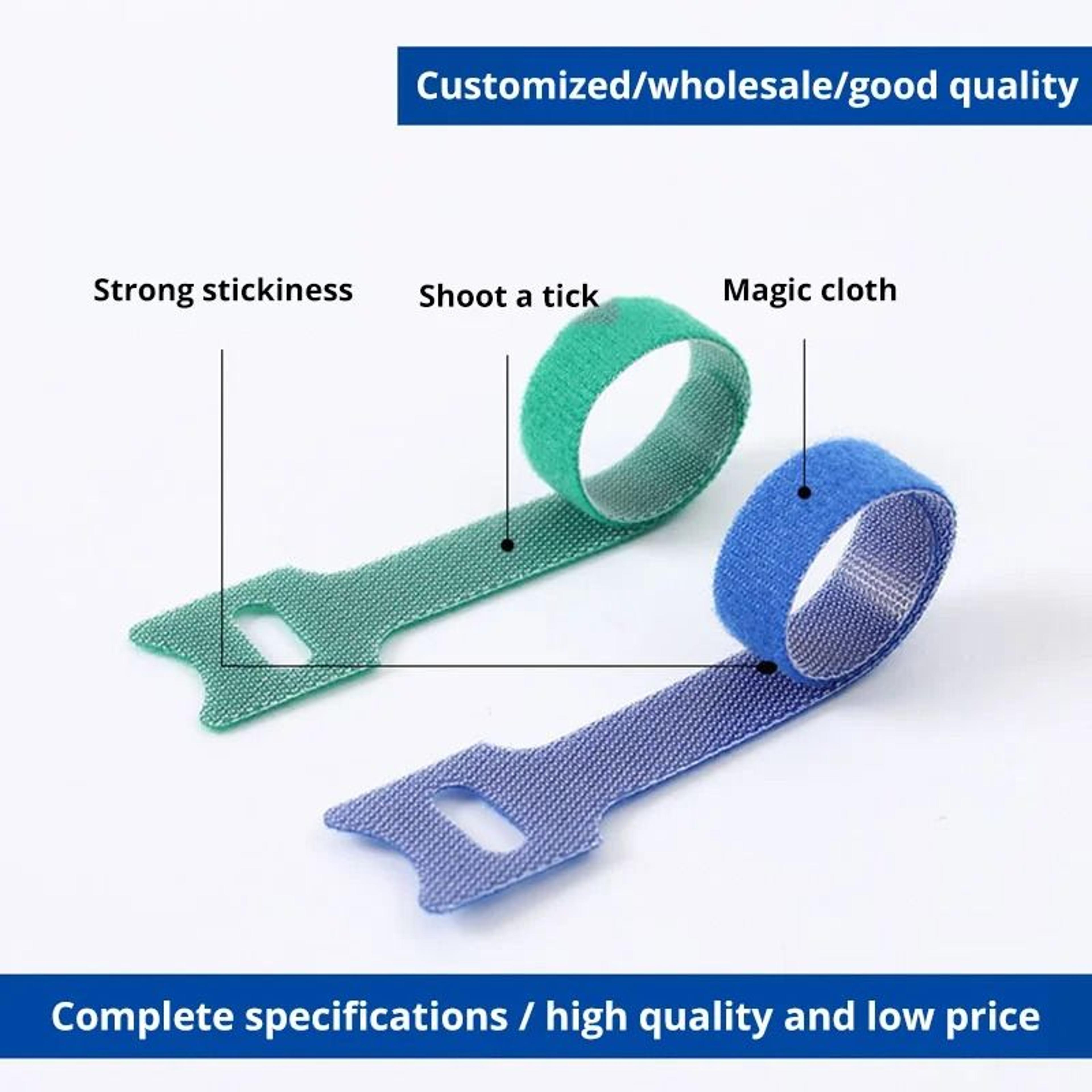 50100PCS Detachable Reusable Colored Nylon Cable Ties Wire Organizer 4