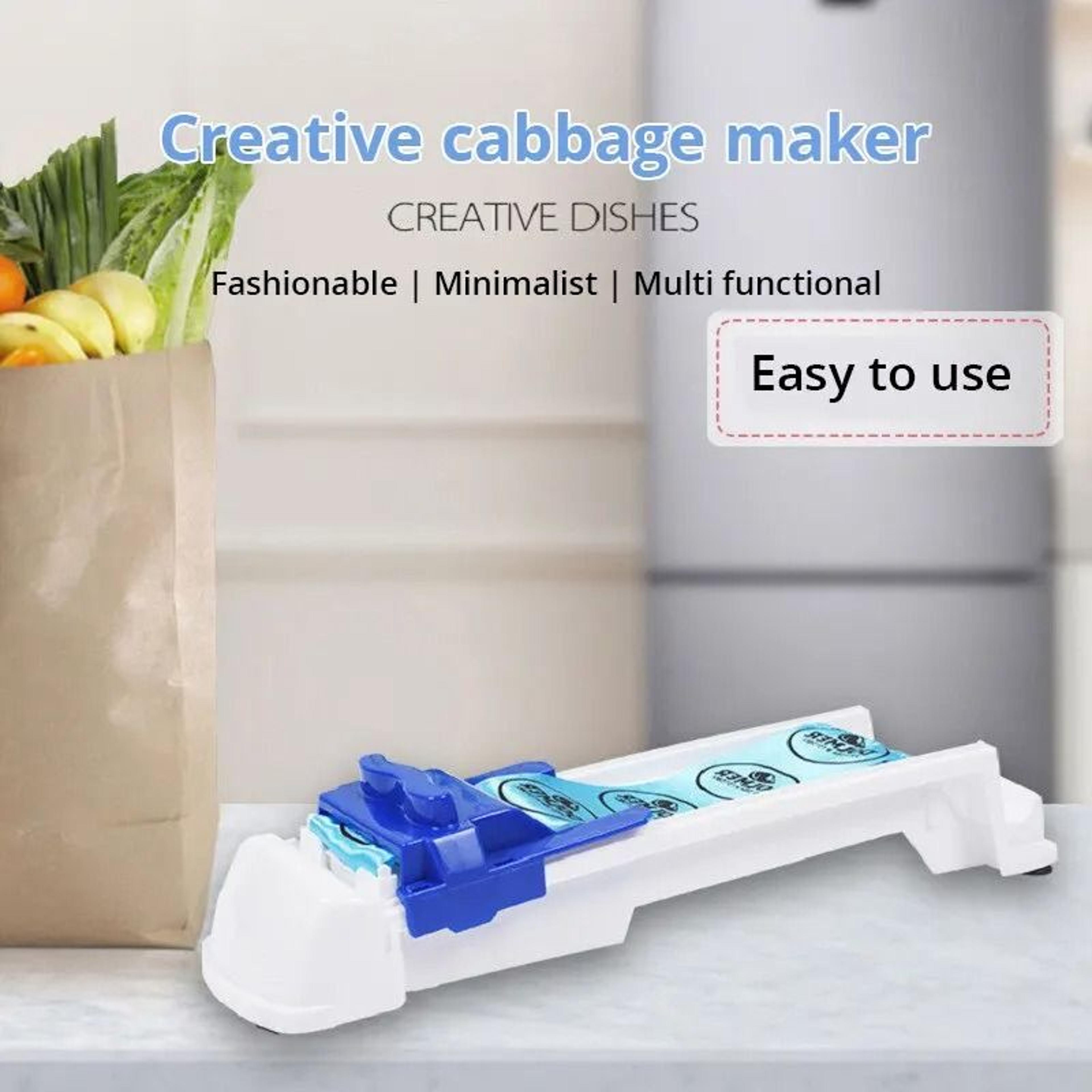Vegetable Meat Rolling Machine Stuffed Grape Leaf Roller Cabbage Wrapper 1