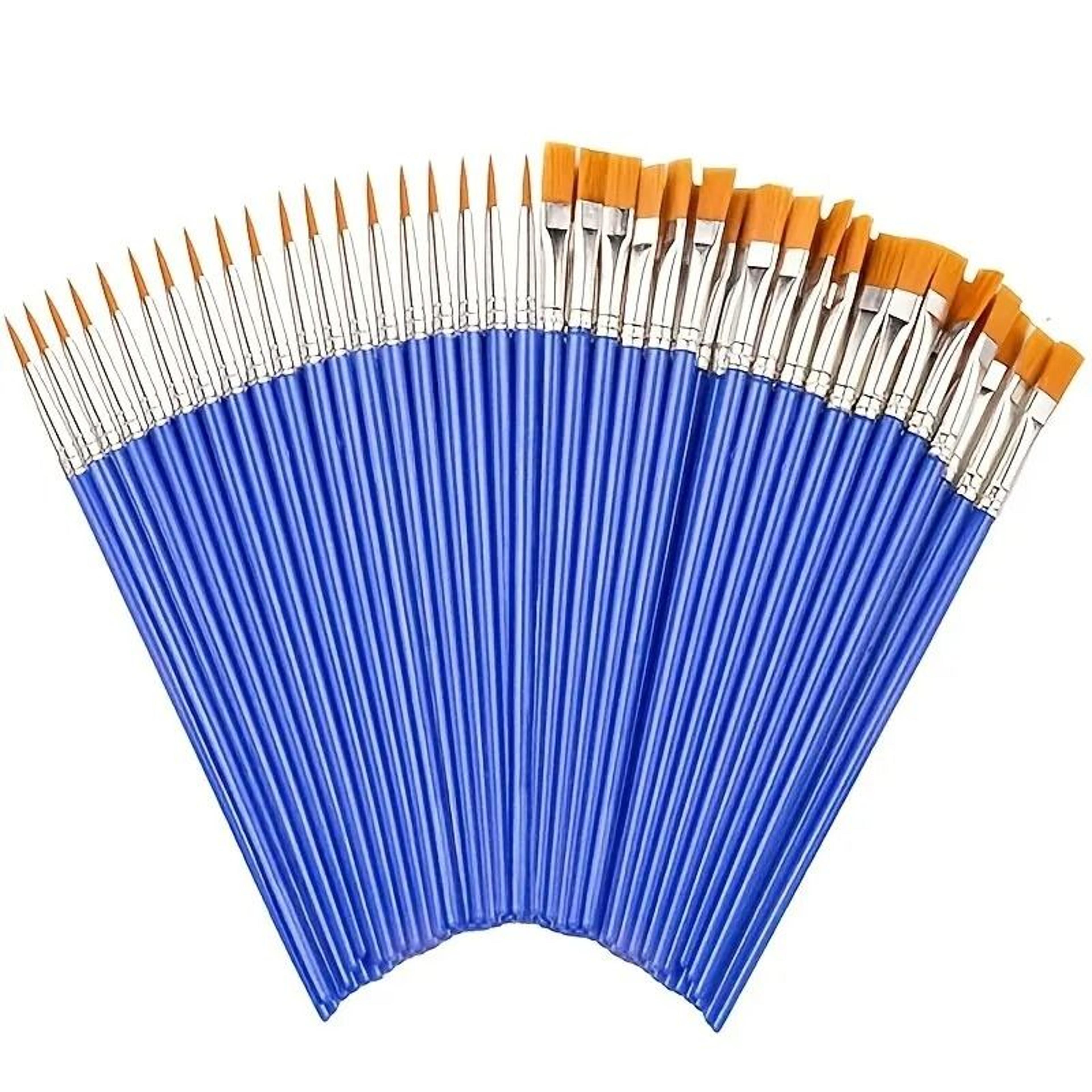 20Pcs Fine Detail Paint Brush Set Hook Line Pen For Artist Crafts Acrylic Oil 6